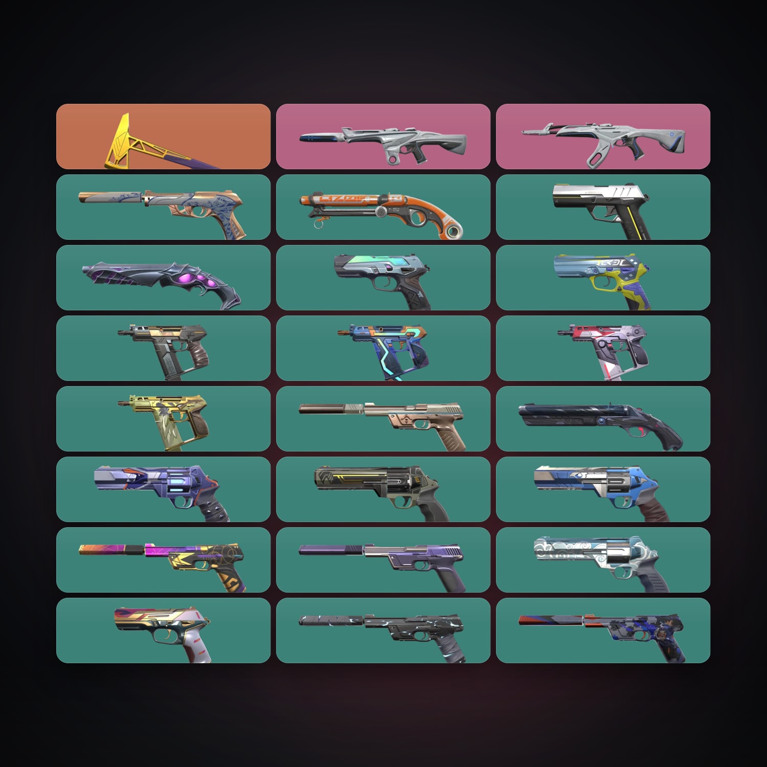 AP Silver 3 locker — 1 knives, 24 skins, lvl 220 — HabibiAccounts