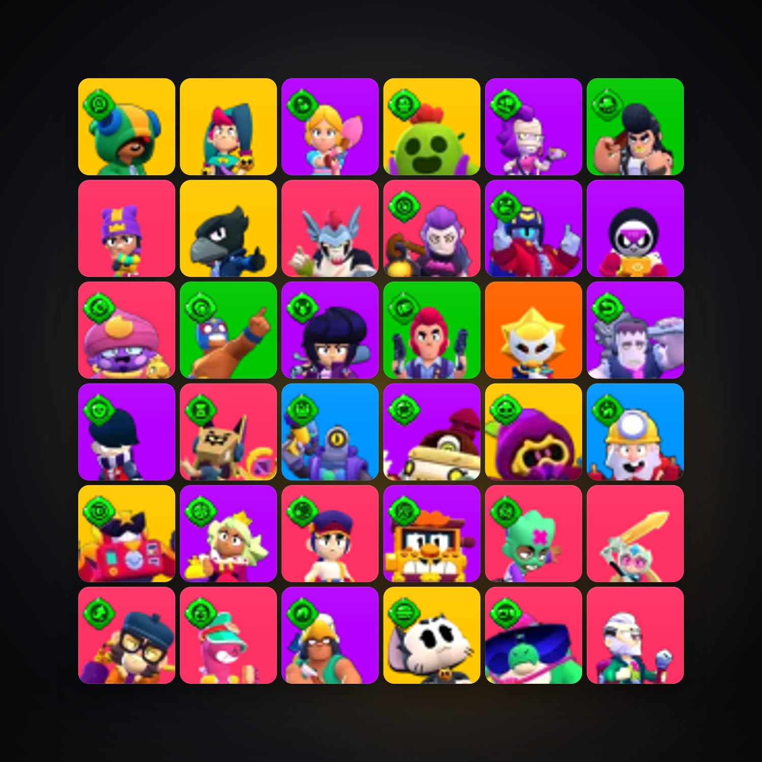 104 Brawlers | 68.8K Trophies — Supercell Account — HabibiAccounts