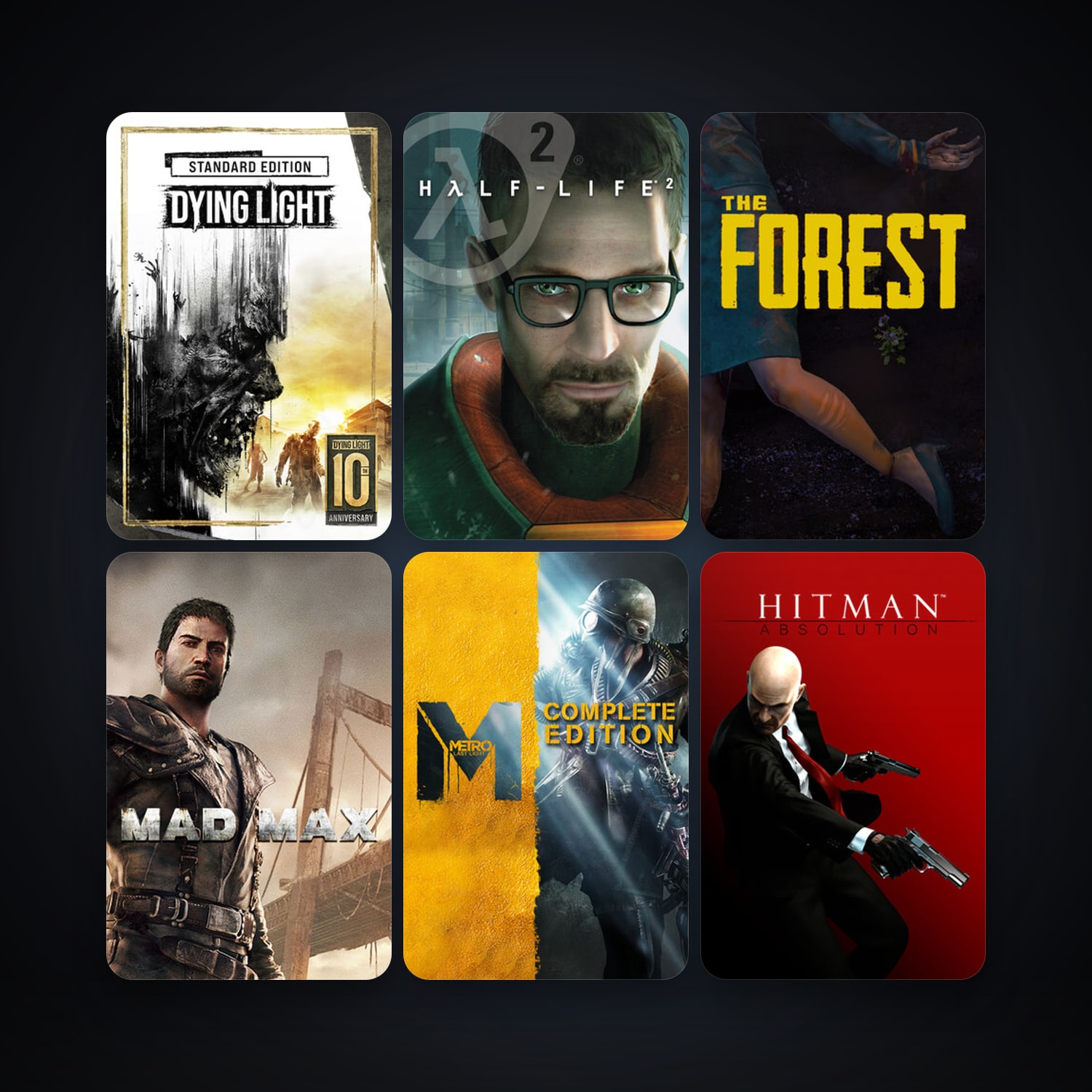 Half-Life + Half-Life 2, 48 games, clean — HabibiAccounts