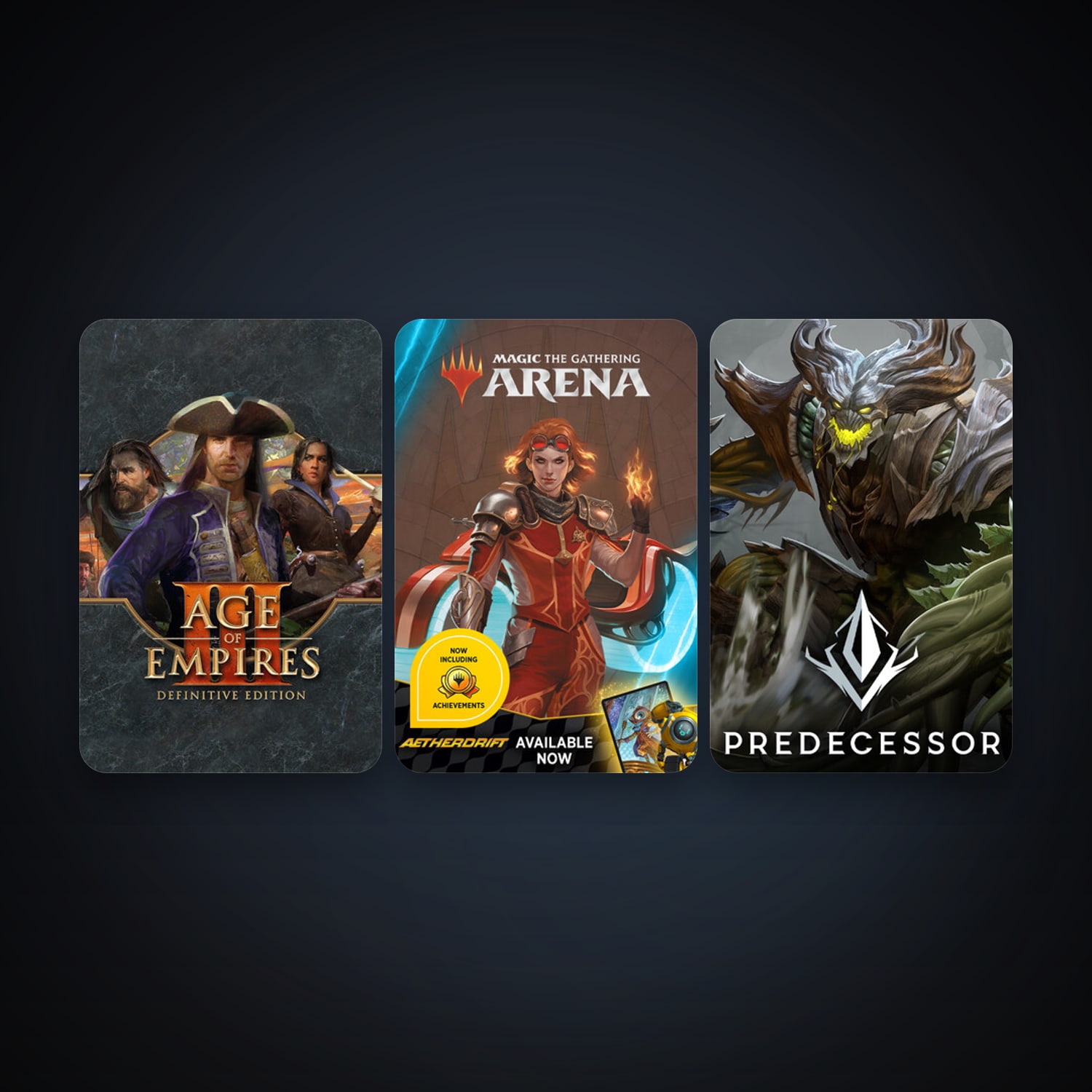 Age of Empires III: Definitive Edition + Predecessor, 7 games, clean — HabibiAccounts