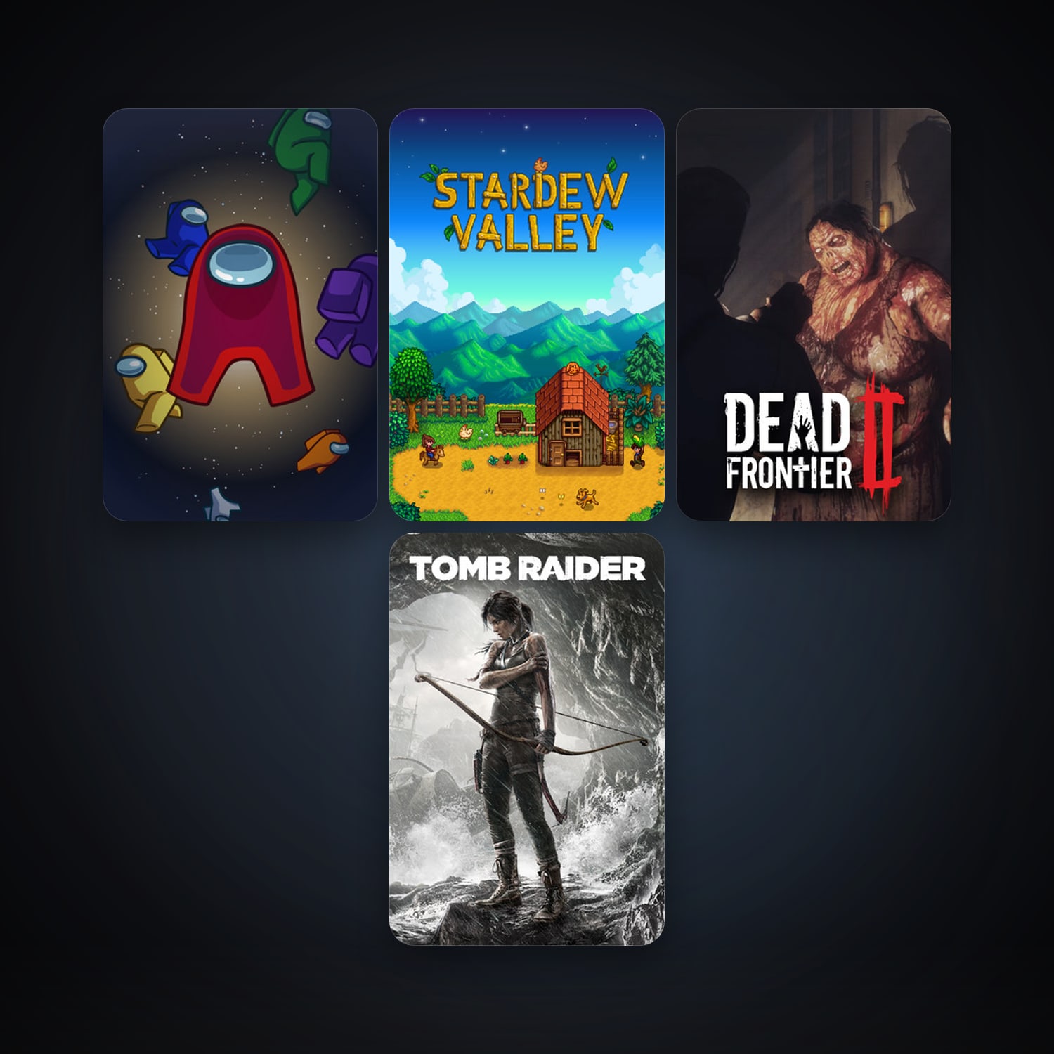 Tomb Raider + Stardew Valley, 7 games, clean — HabibiAccounts