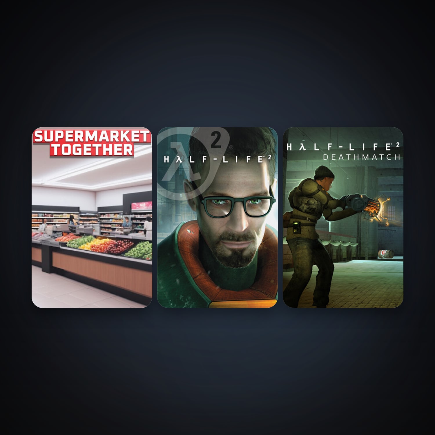 Half-Life 2 + Half-Life 2: Deathmatch, 8 games, clean — HabibiAccounts