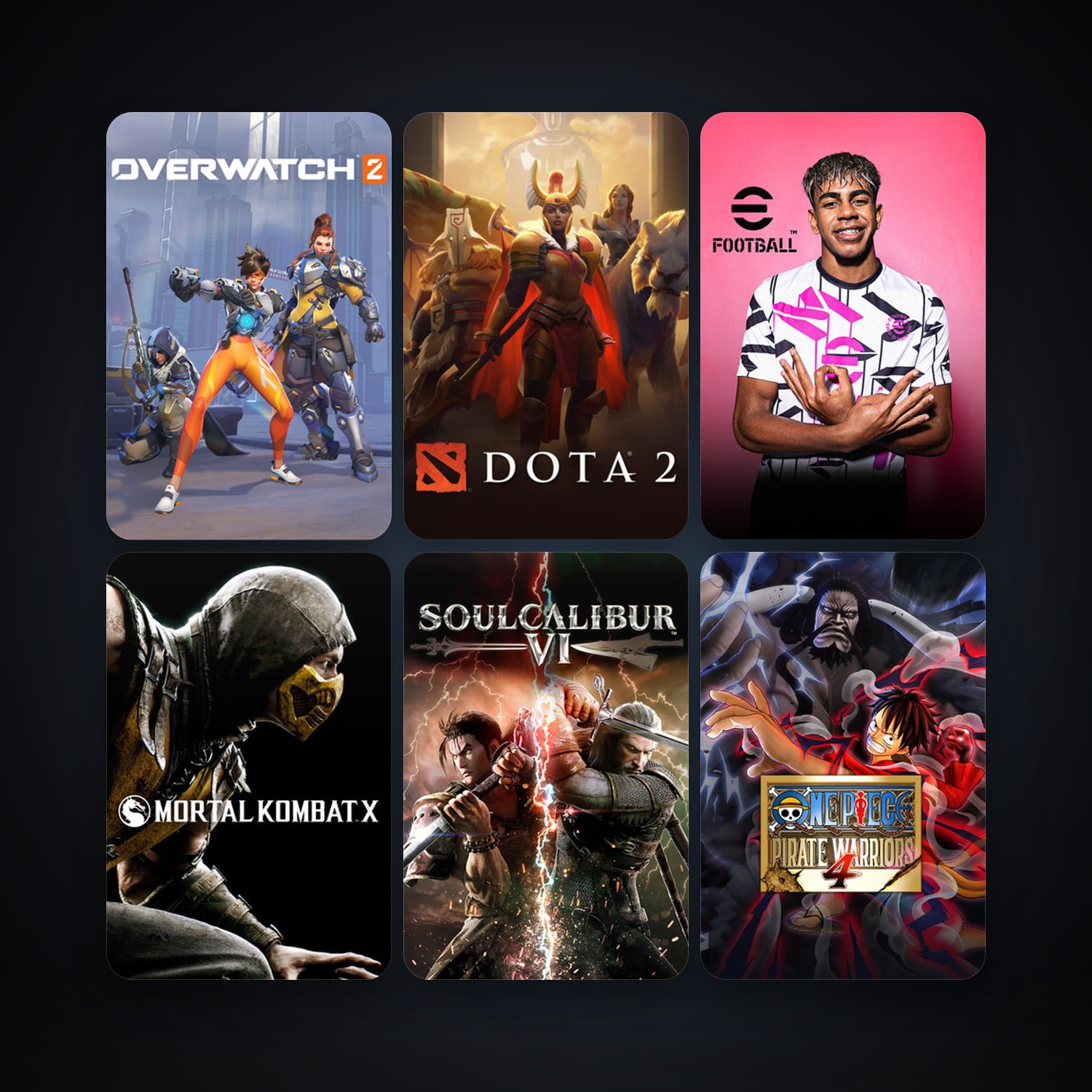 Dota 2 + Mortal Kombat X, 16 games, clean — HabibiAccounts