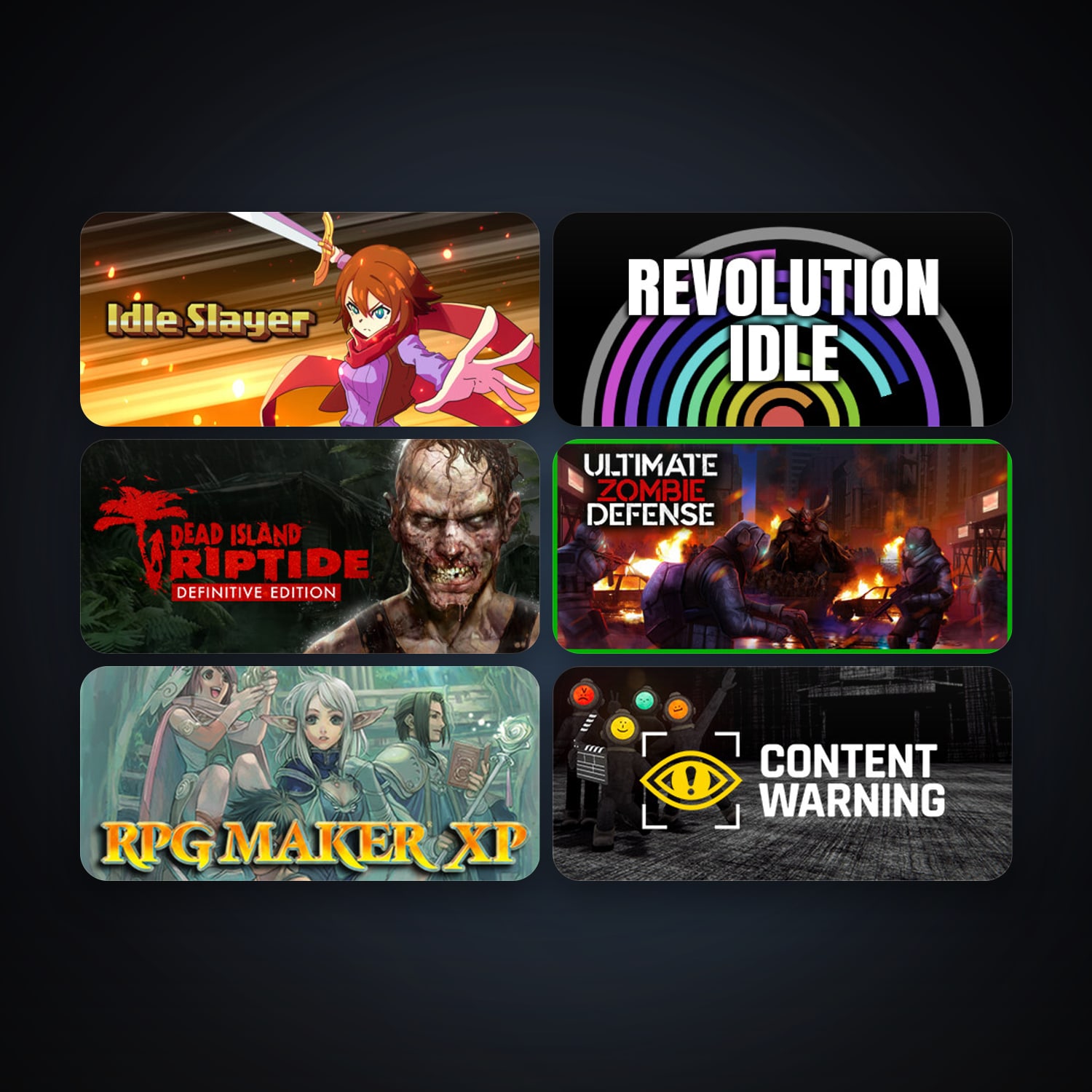 RPG Maker XP + Dead Island: Riptide Definitive Edition, 15 games, clean — HabibiAccounts