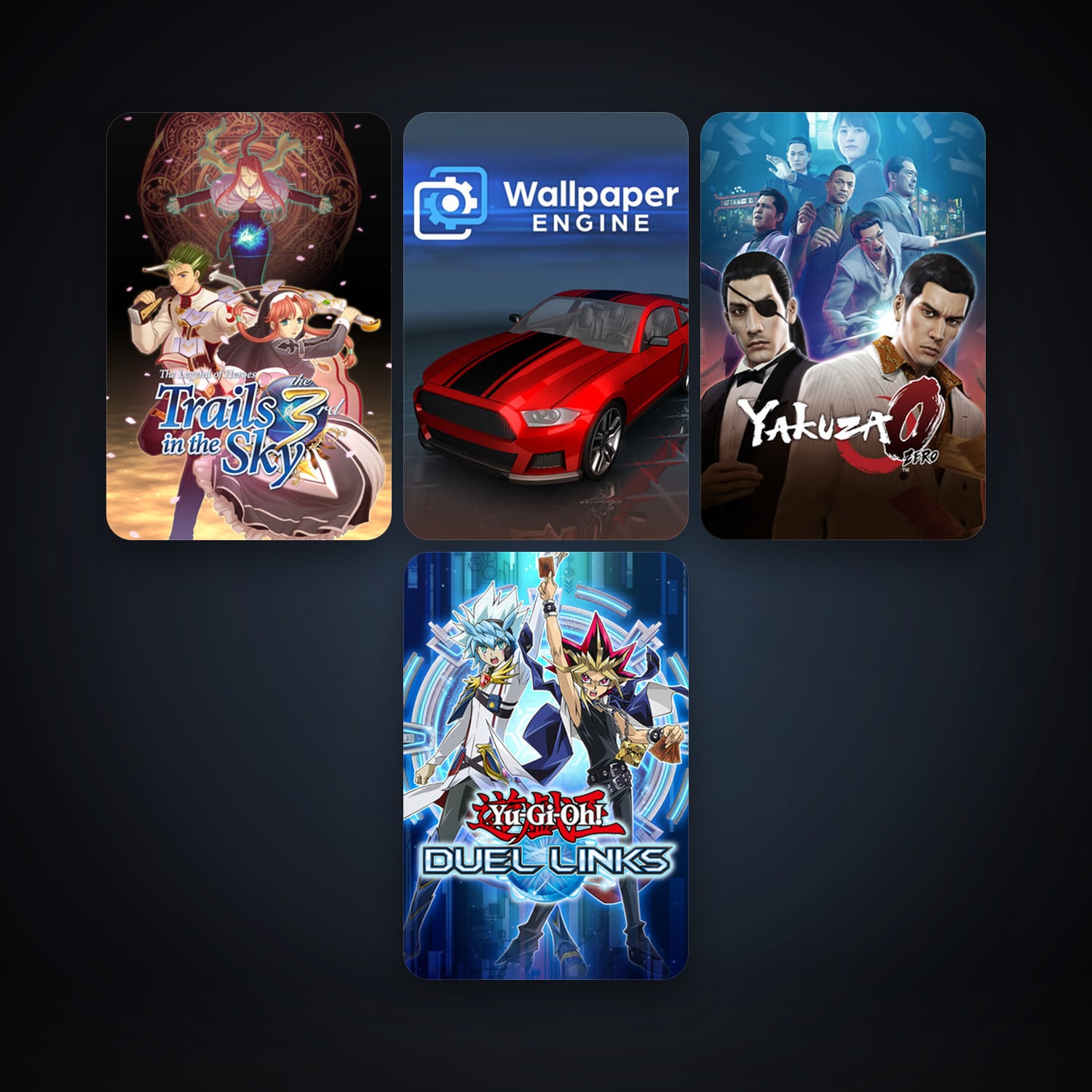 Wallpaper Engine + The Legend of Heroes: Trails in the Sky the 3rd, 8 games, clean — HabibiAccounts