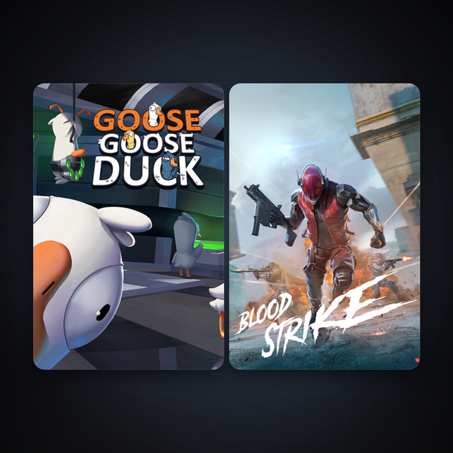 Goose Goose Duck + Blood Strike, 2 games, clean — HabibiAccounts
