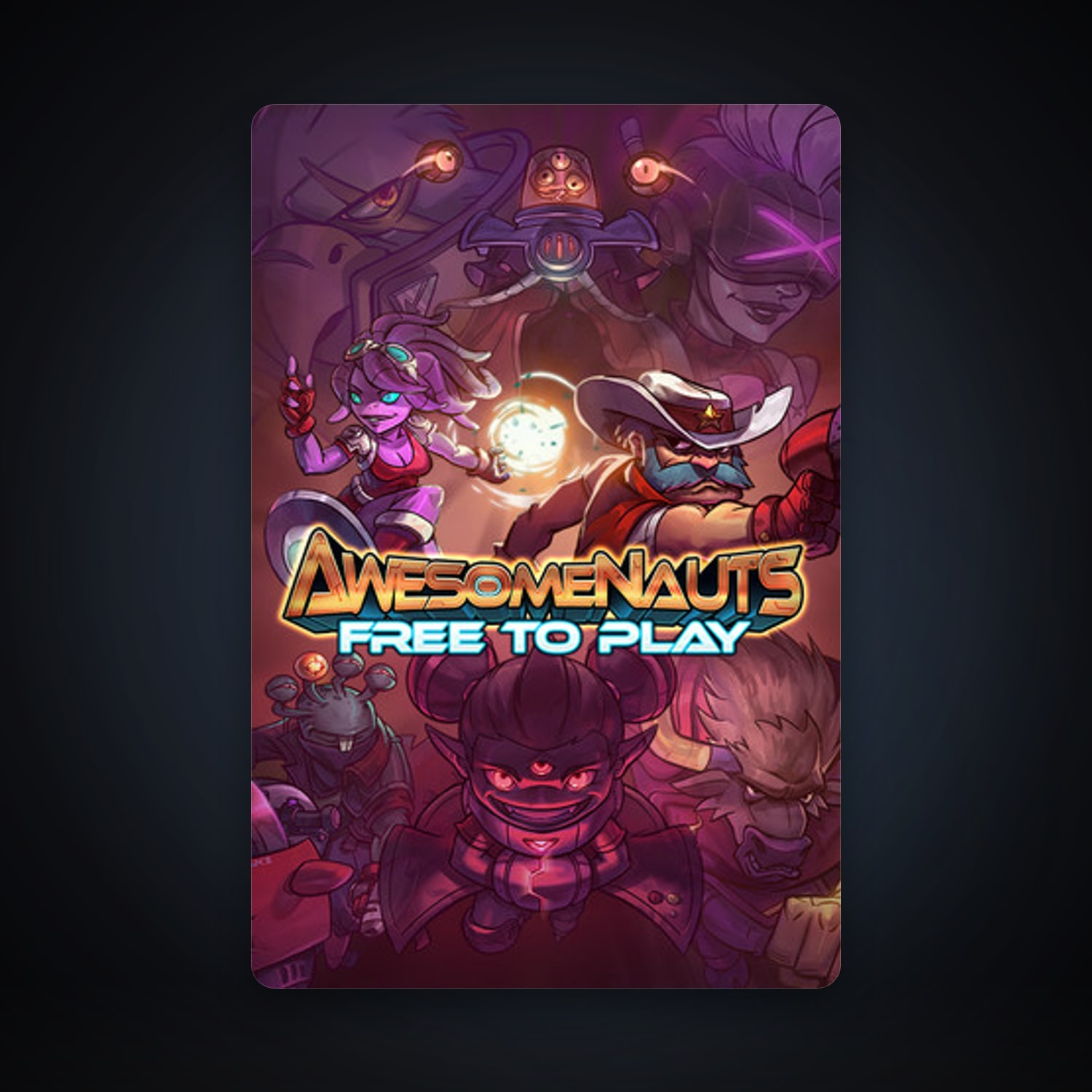 Awesomenauts, 3 games, clean — HabibiAccounts
