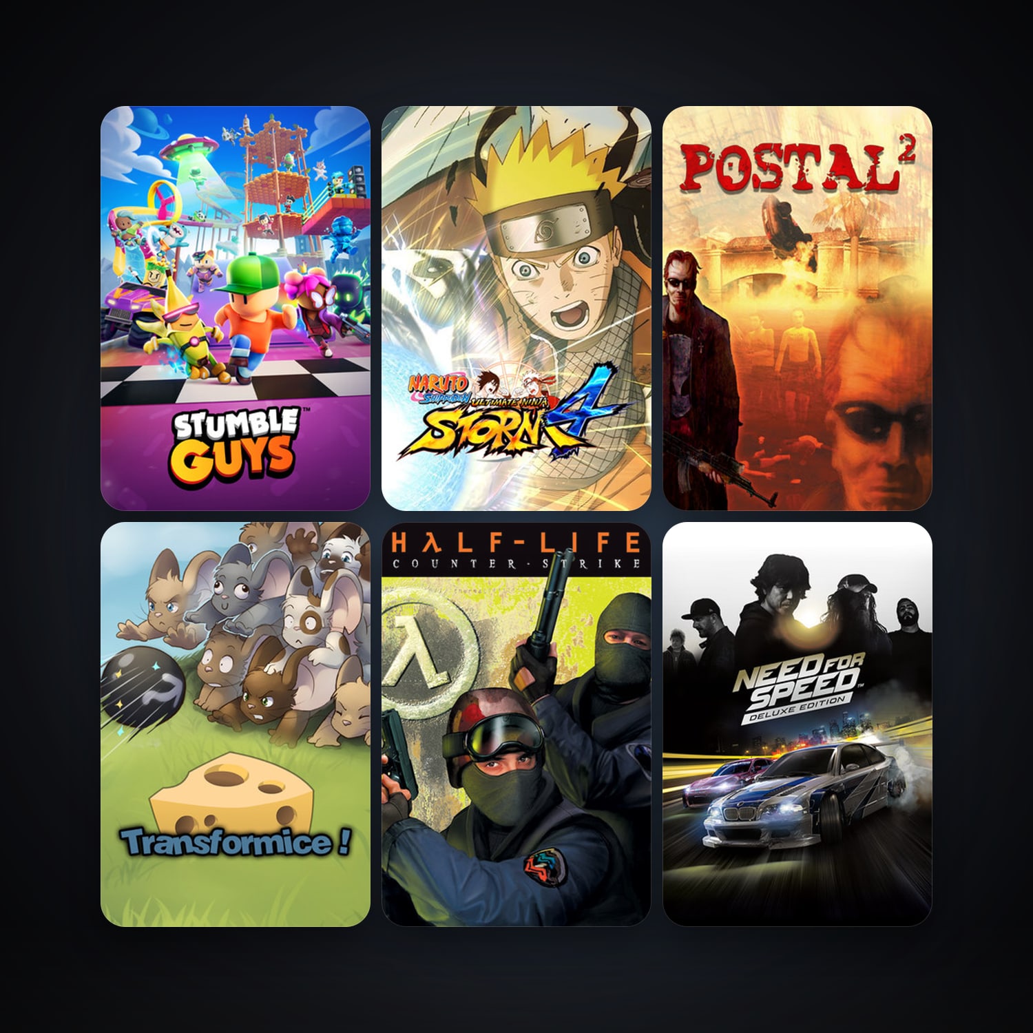 Counter-Strike + POSTAL 2, 13 games, clean — HabibiAccounts