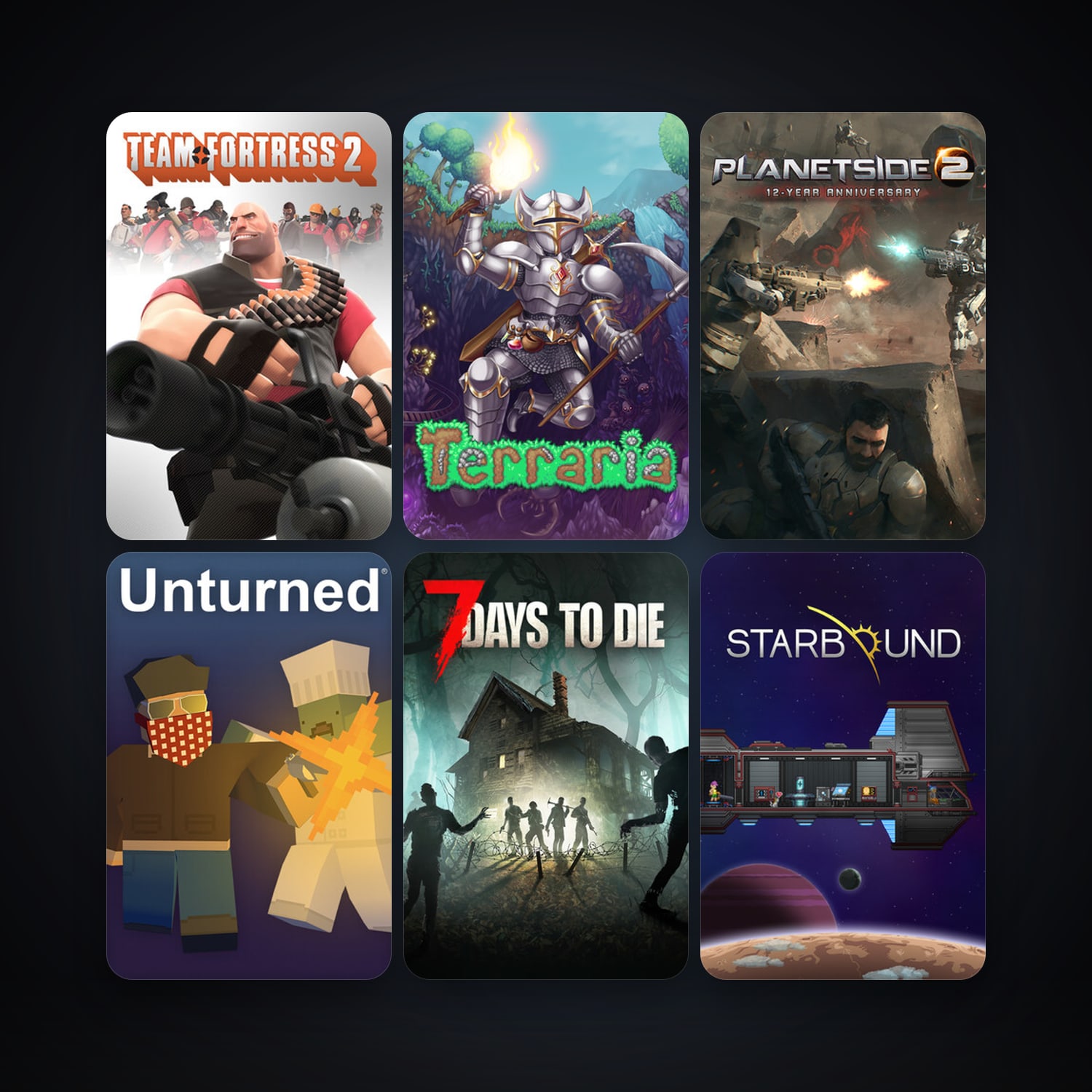 Team Fortress 2 + Left 4 Dead 2, 128 games, Steam 10, clean — HabibiAccounts