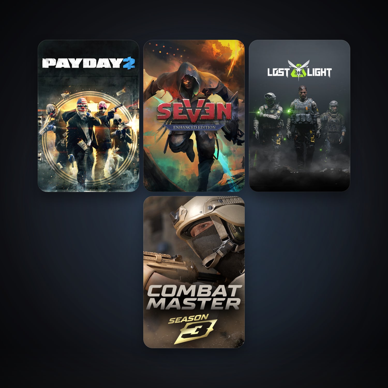 PAYDAY 2 + Unturned, 9 games, clean — HabibiAccounts