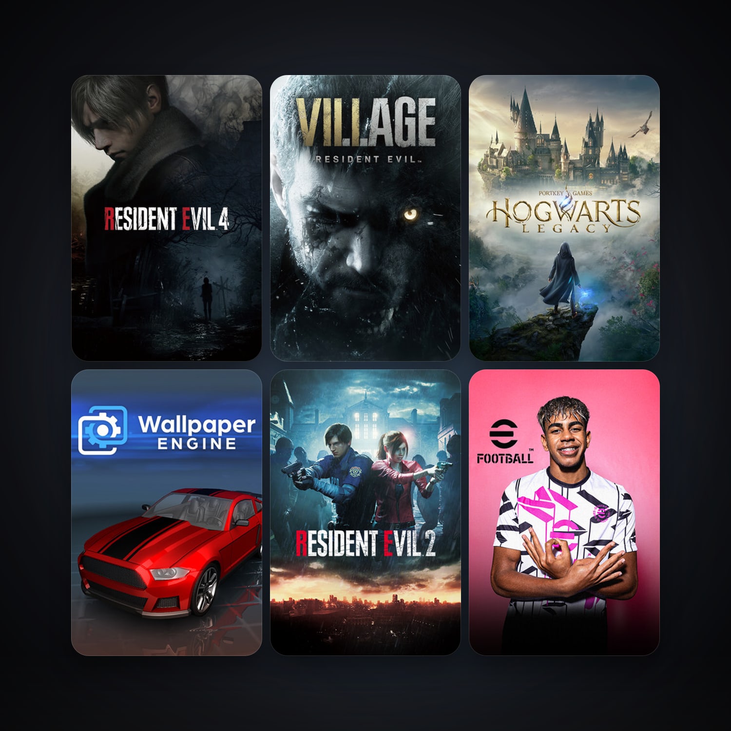 RESIDENT EVIL 7 biohazard / BIOHAZARD 7 resident evil + Wallpaper Engine, 34 games, clean — HabibiAccounts
