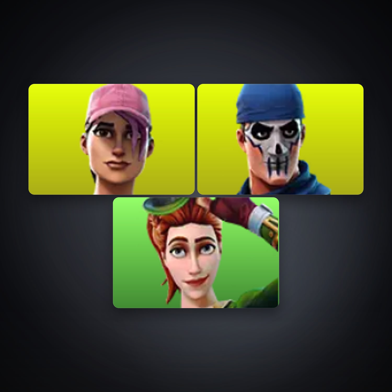 Fortnite account with Rose Team Leader & Warpaint — 3 skins — 1.3K V-Bucks — lvl 23 — HabibiAccounts