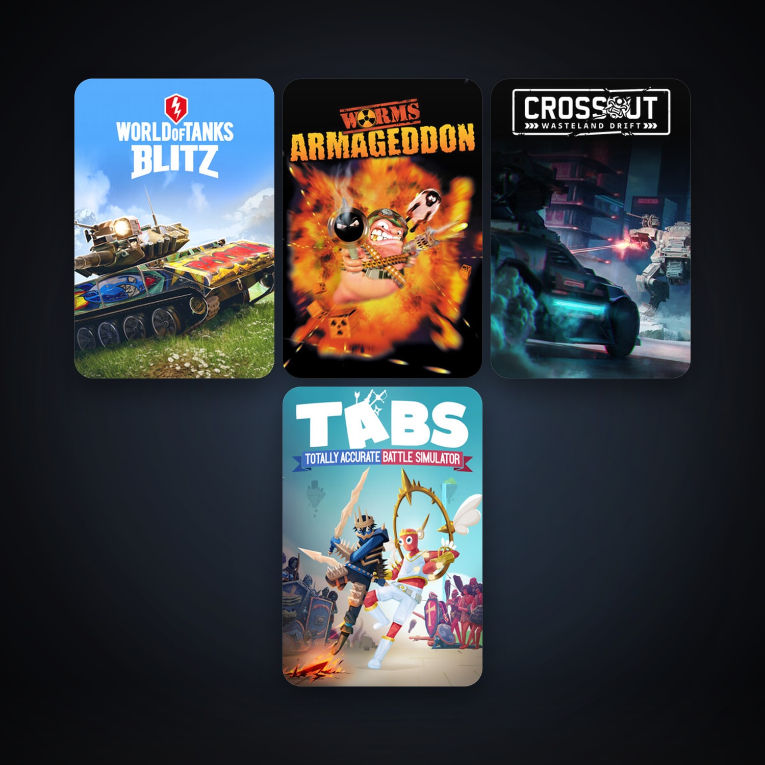 Worms Armageddon + Crossout, 10 games, clean — HabibiAccounts