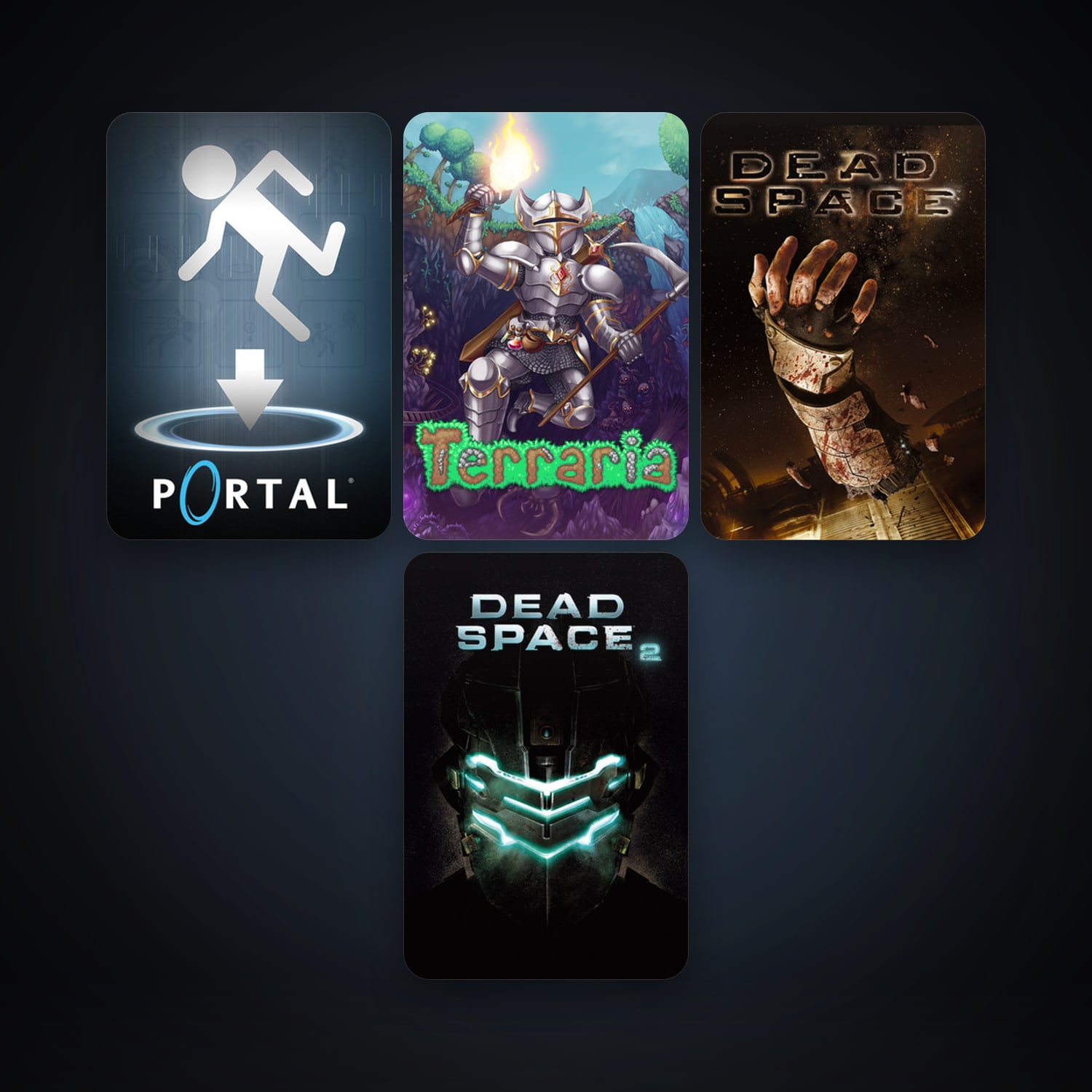 Portal + Dead Space (2008), 4 games, clean — HabibiAccounts