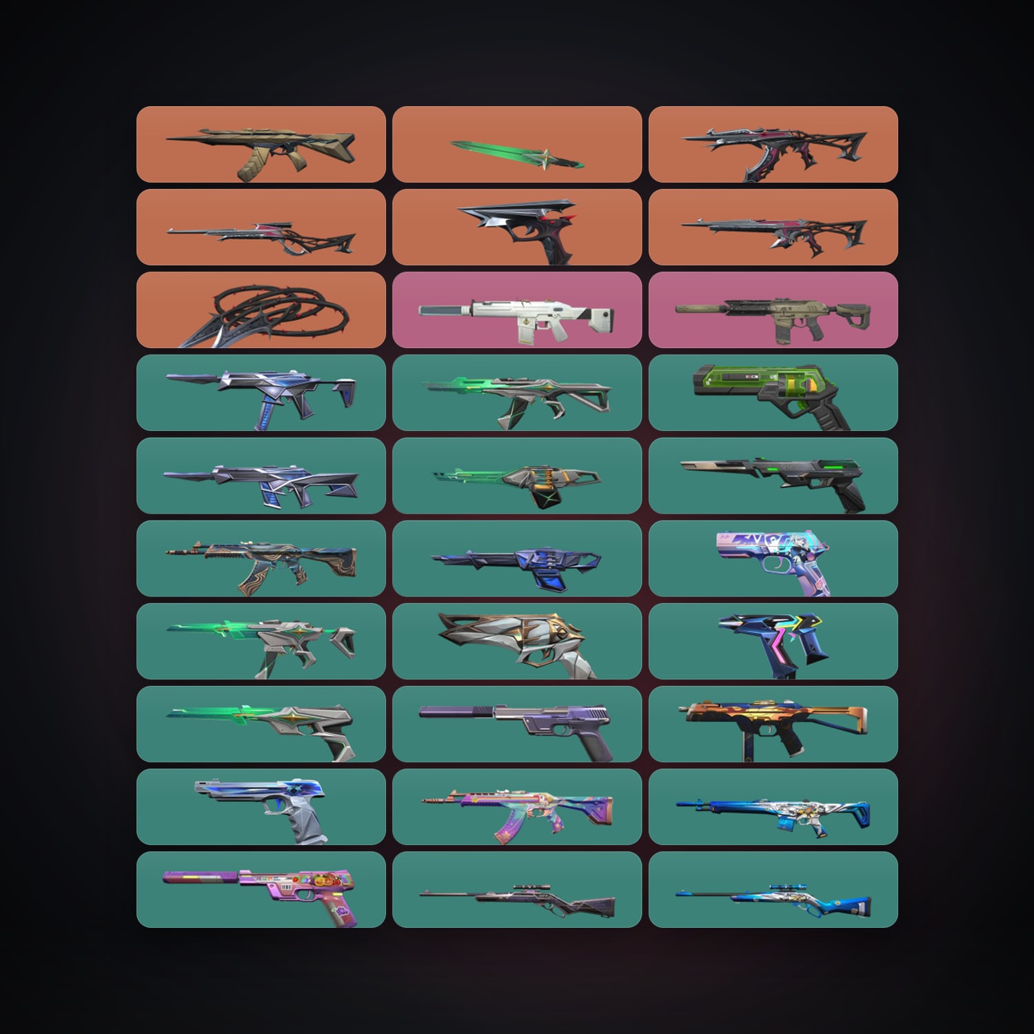 EU Silver 1 locker — 2 knives, 43 skins, lvl 231 — HabibiAccounts