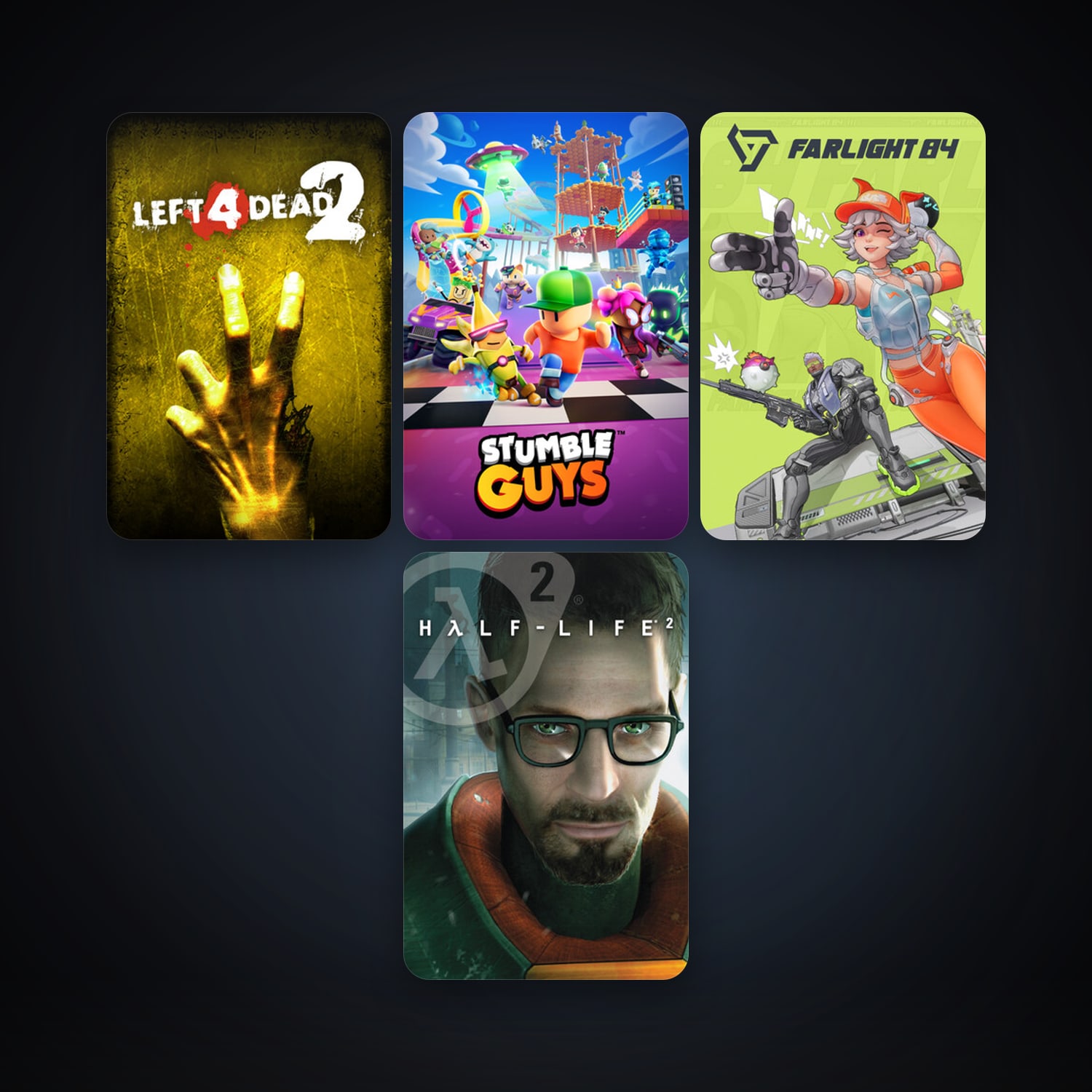 Half-Life 2 + Half-Life 2: Deathmatch, 7 games, clean — HabibiAccounts