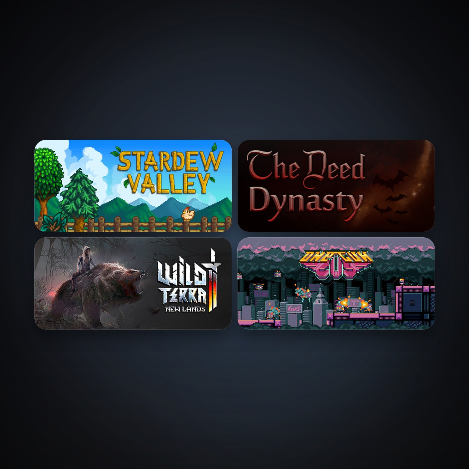 Stardew Valley + The Deed: Dynasty, 9 games, clean — HabibiAccounts