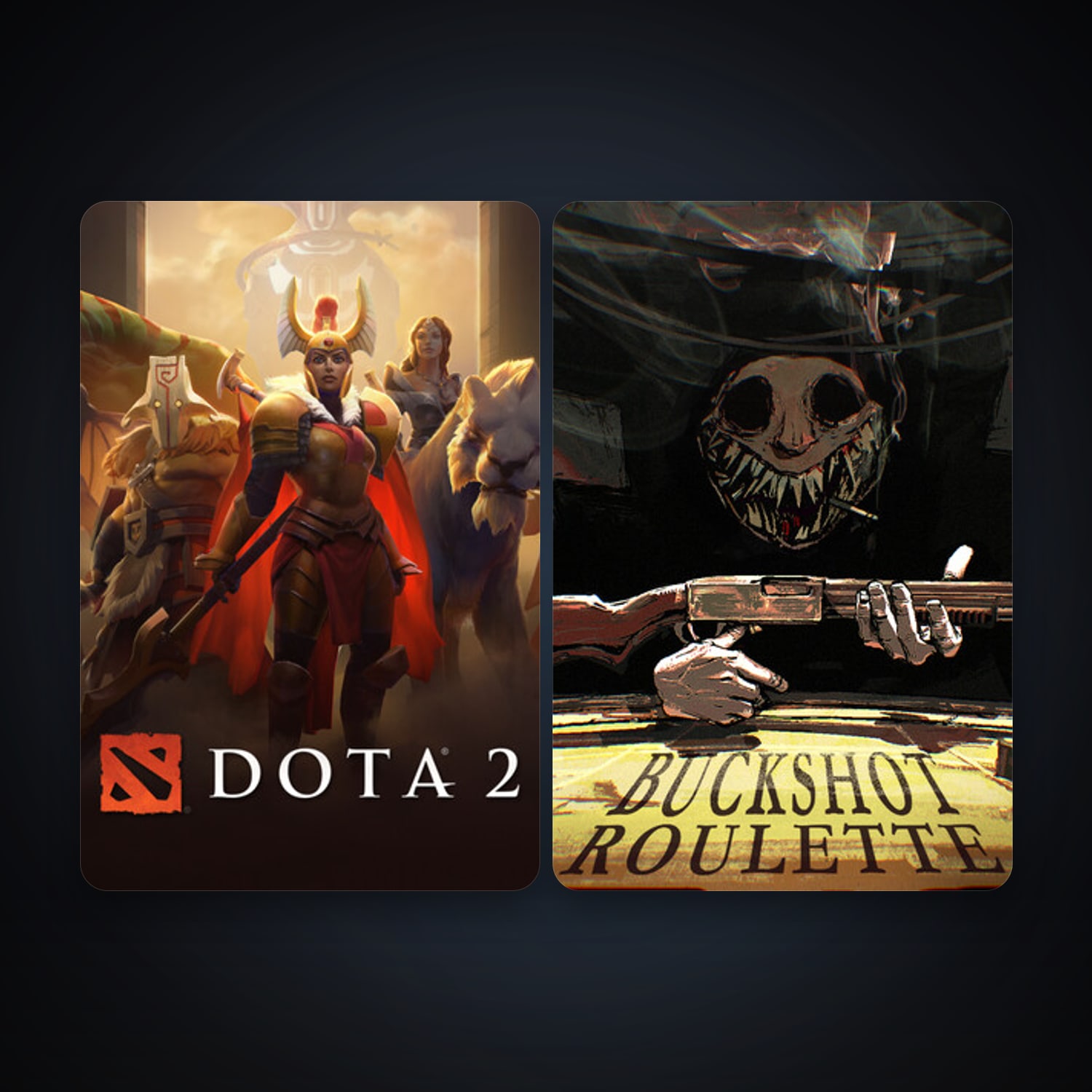 Dota 2 + Free CS2 (No Prime), 5 games, clean — HabibiAccounts