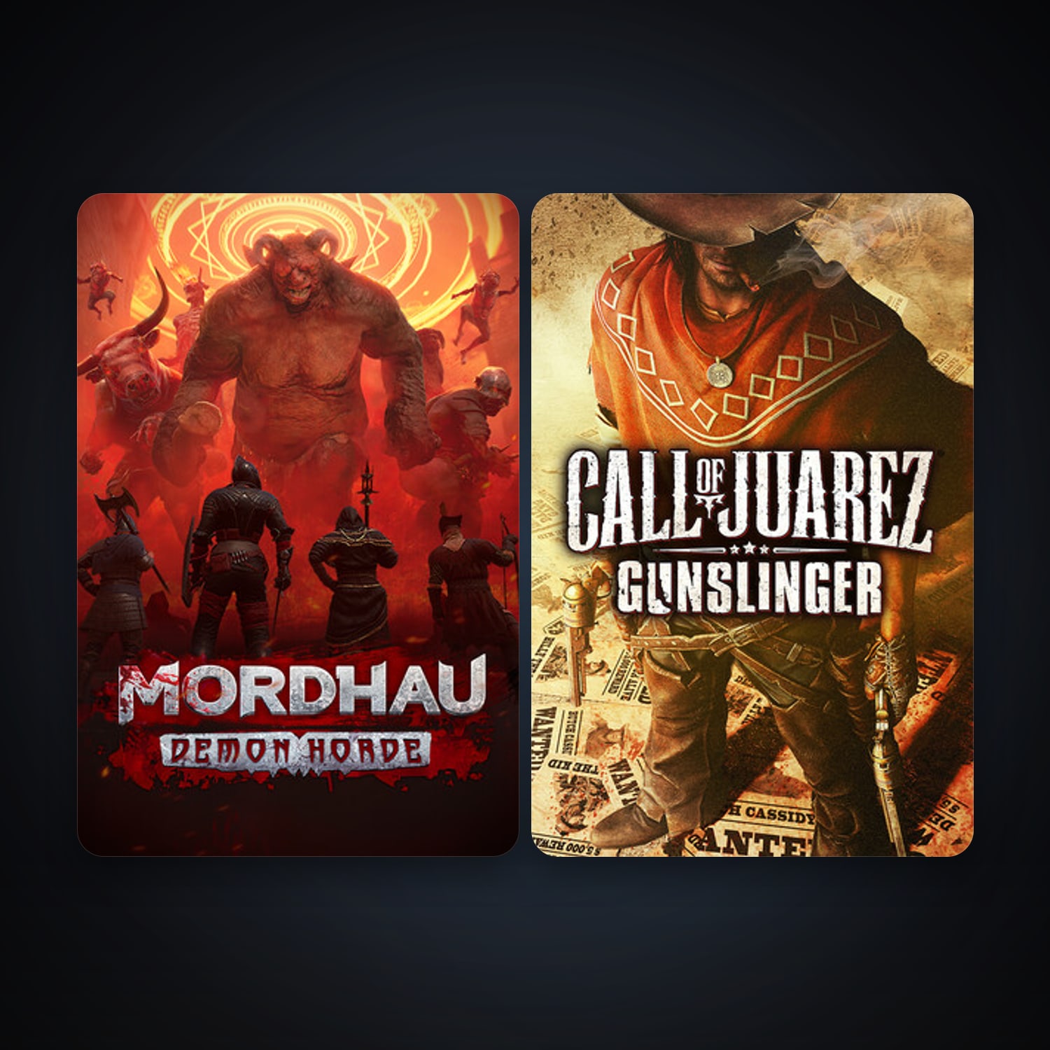 Call of Juarez: Gunslinger + MORDHAU, 3 games, clean — HabibiAccounts