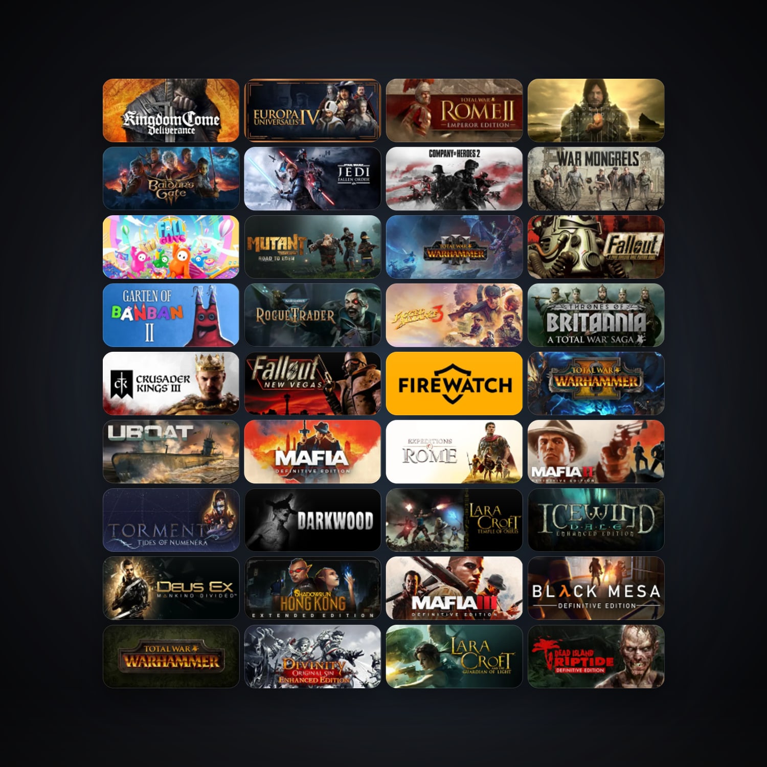 Steam 133 games, Steam 11, clean · 263537502 — HabibiAccounts
