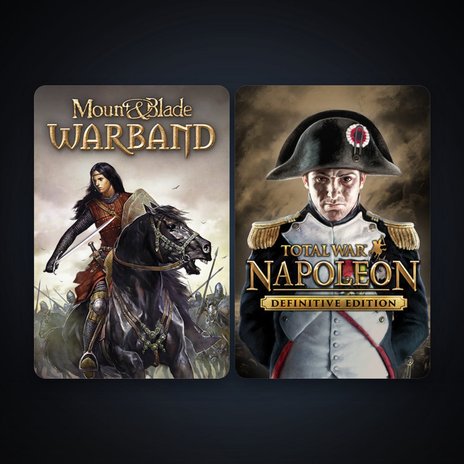 Total War: NAPOLEON - Definitive Edition + Mount & Blade: Warband, 3 games, clean — HabibiAccounts