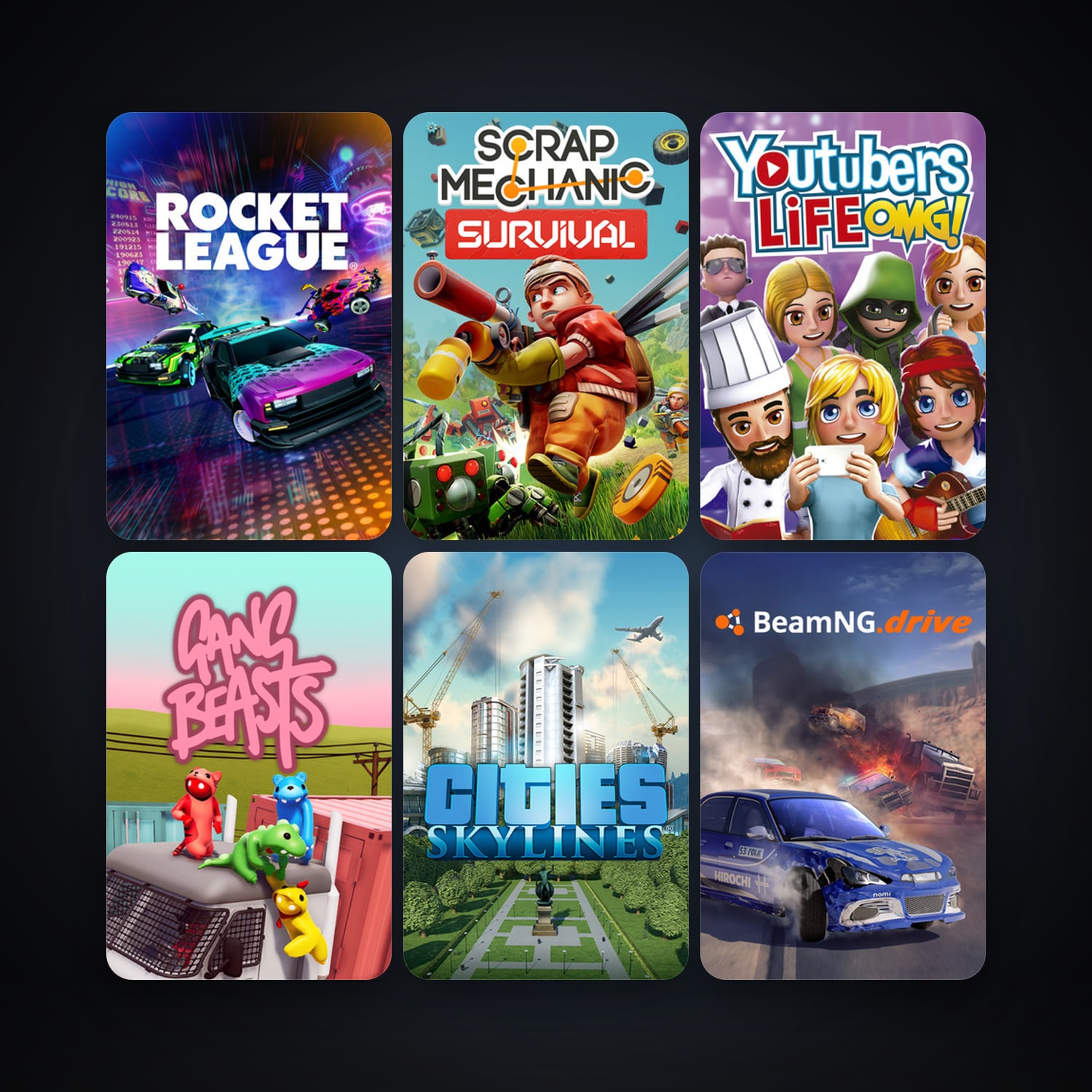 Getting Over It with Bennett Foddy + Rocket League, 12 games, clean — HabibiAccounts