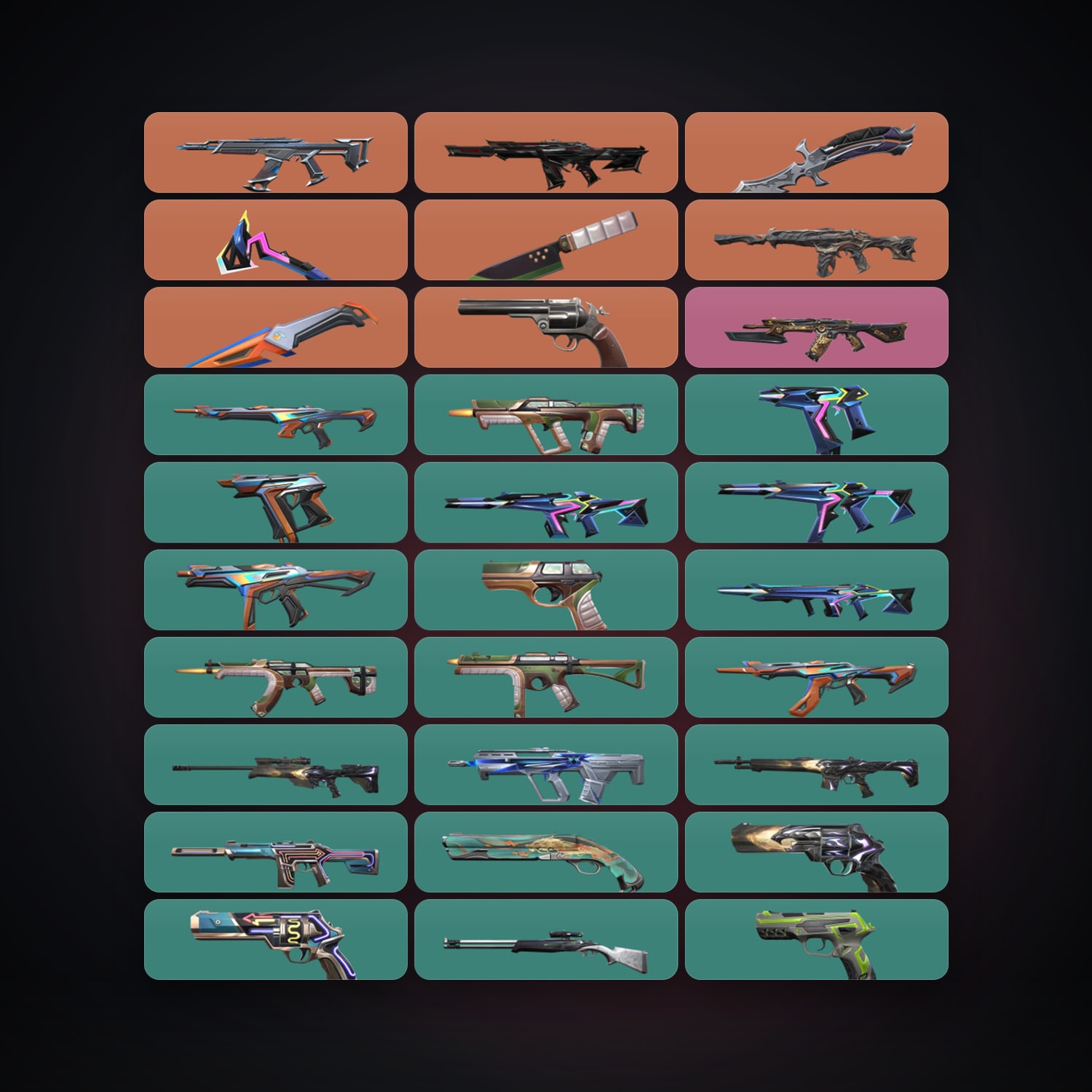 EU Silver 2 locker — 4 knives, 44 skins, lvl 94 — HabibiAccounts