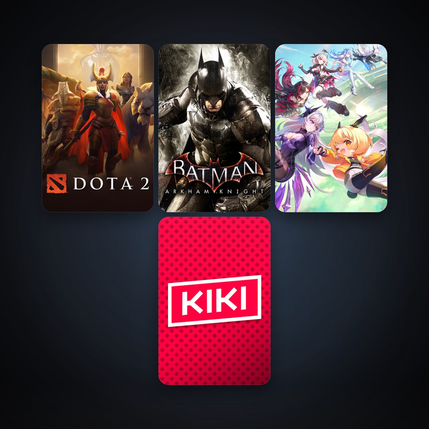 Dota 2 + Batman: Arkham Knight, 9 games, clean — HabibiAccounts