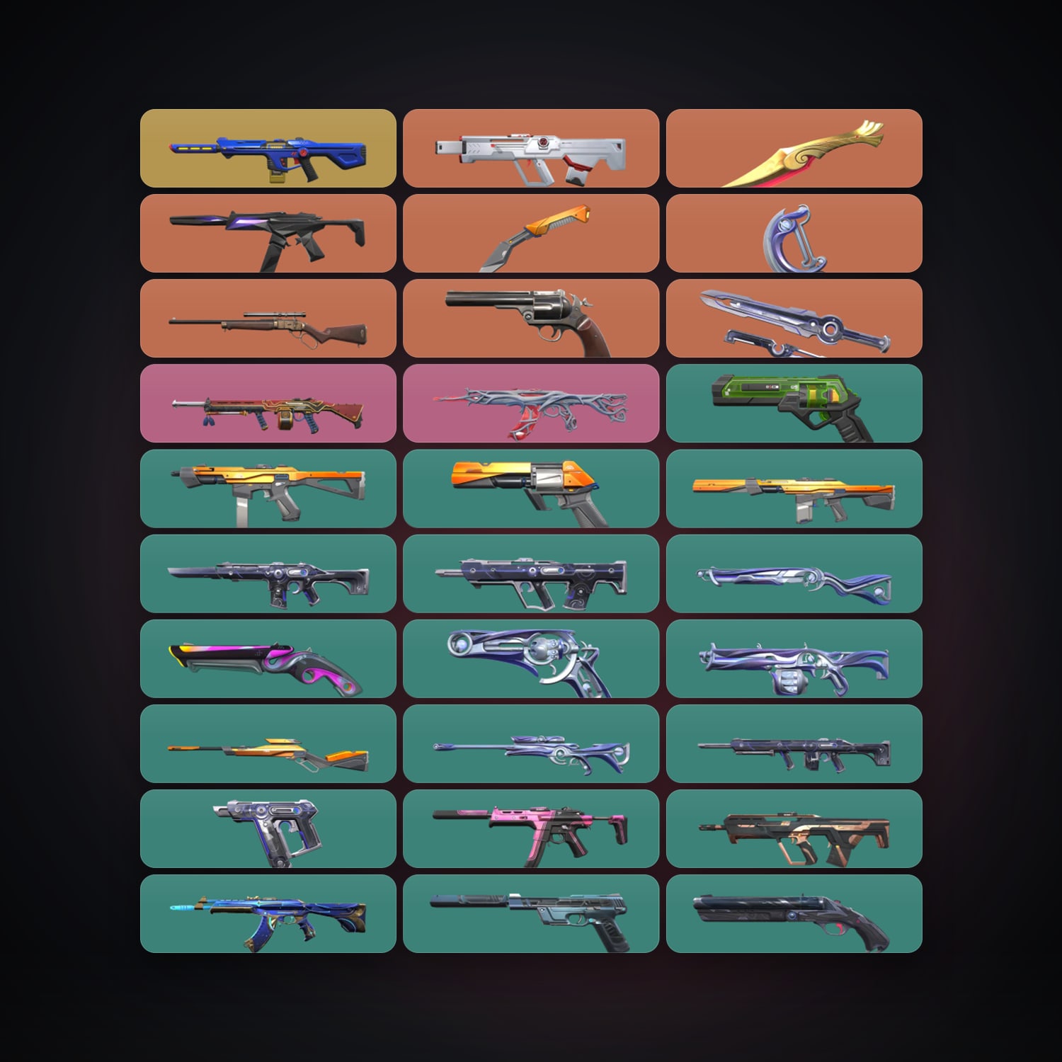 NA Iron 3 locker — 4 knives, 53 skins, lvl 216 — HabibiAccounts