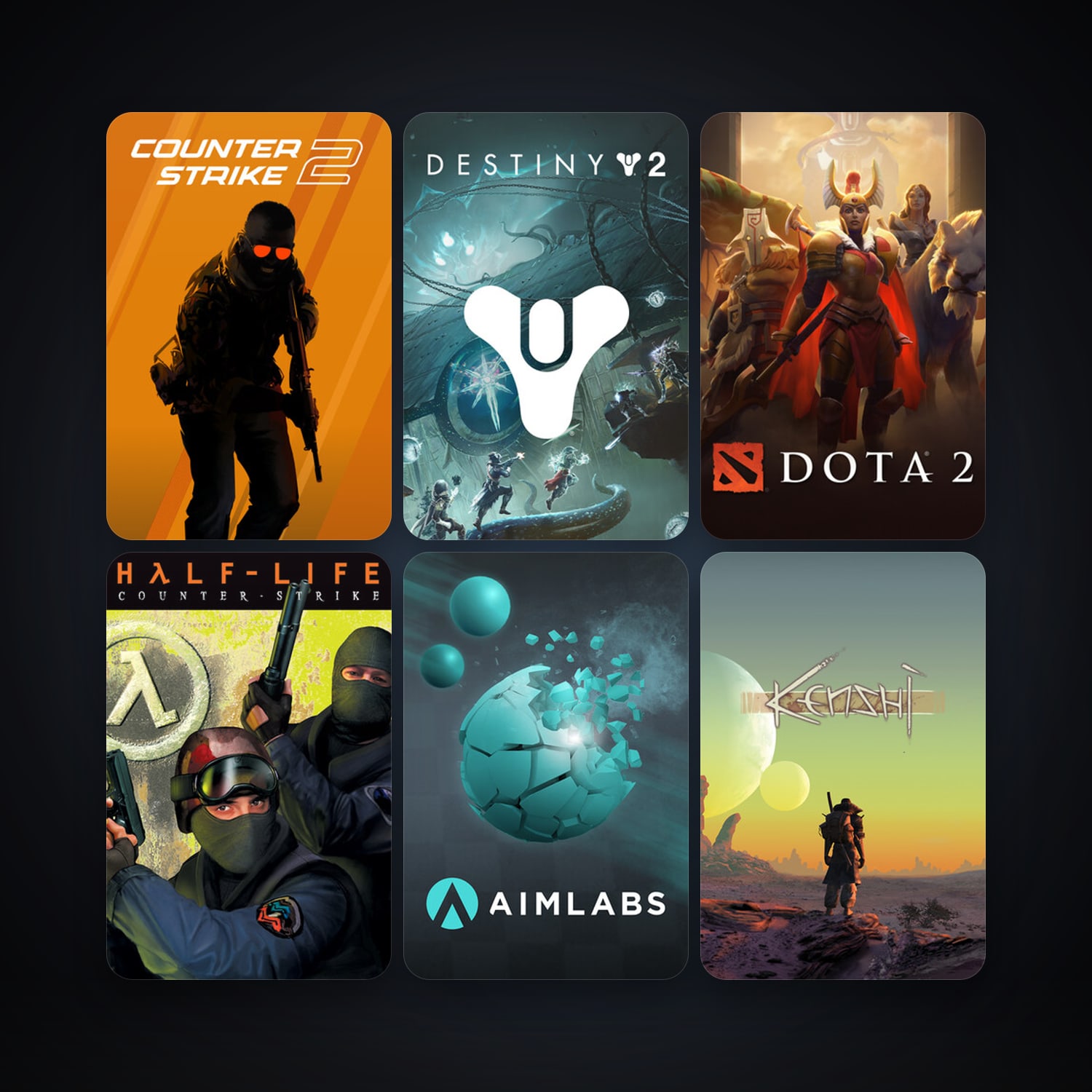 Counter-Strike + Dota 2, 87 games, Steam 16, clean — HabibiAccounts