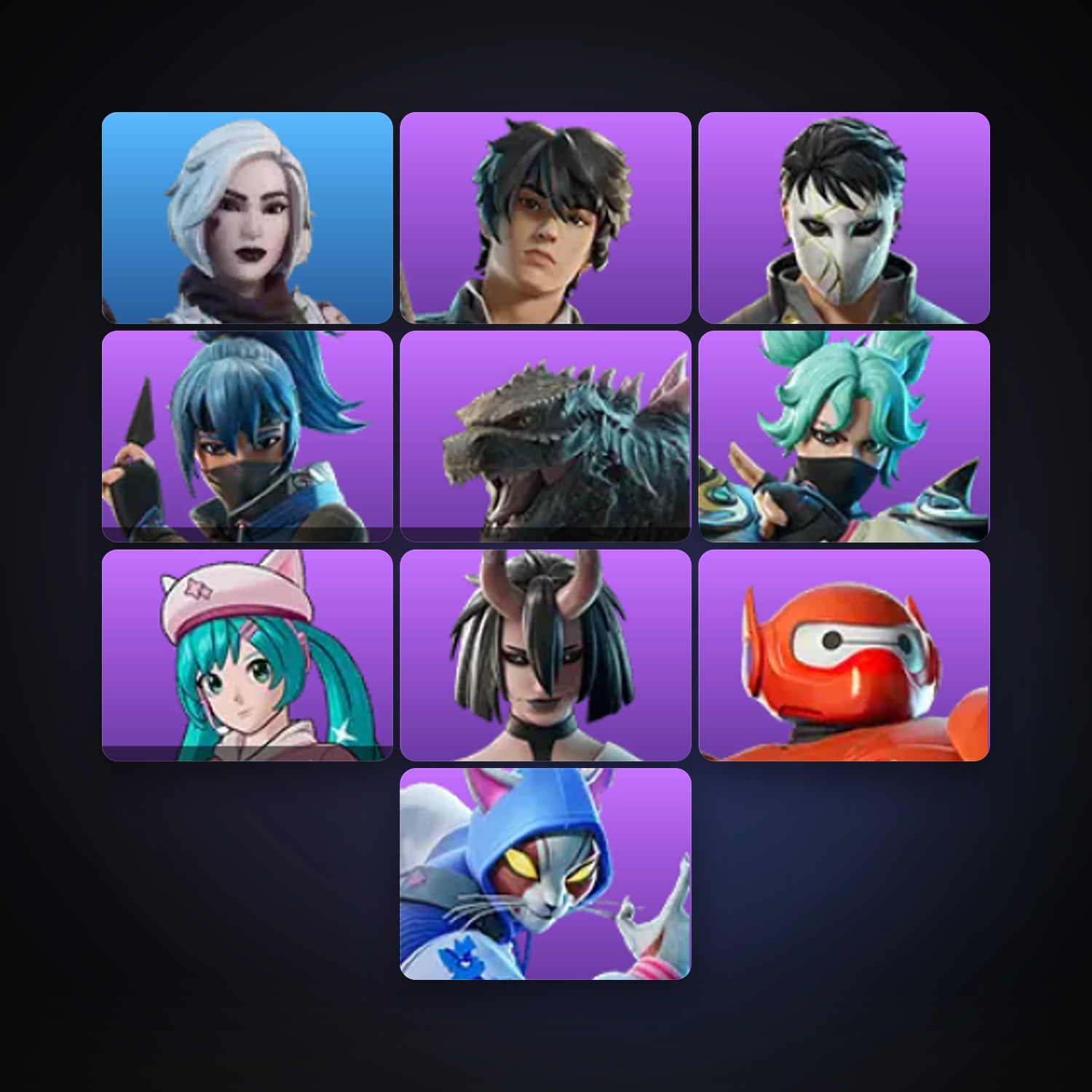 Fortnite account with Minato Hakaru & Daigo — 15 skins — 50 V-Bucks — lvl 336 — HabibiAccounts