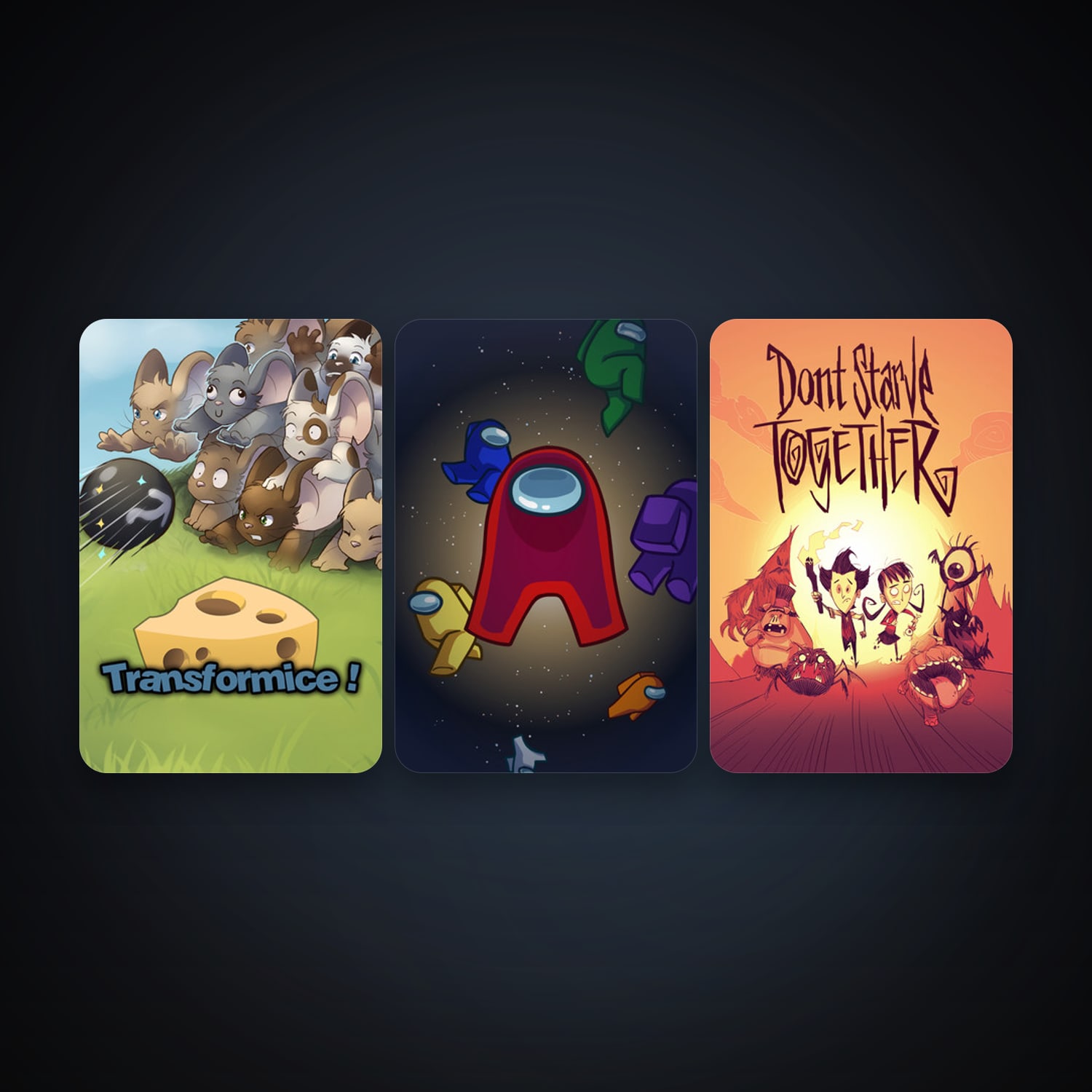 Don't Starve Together + Transformice, 10 games, clean — HabibiAccounts