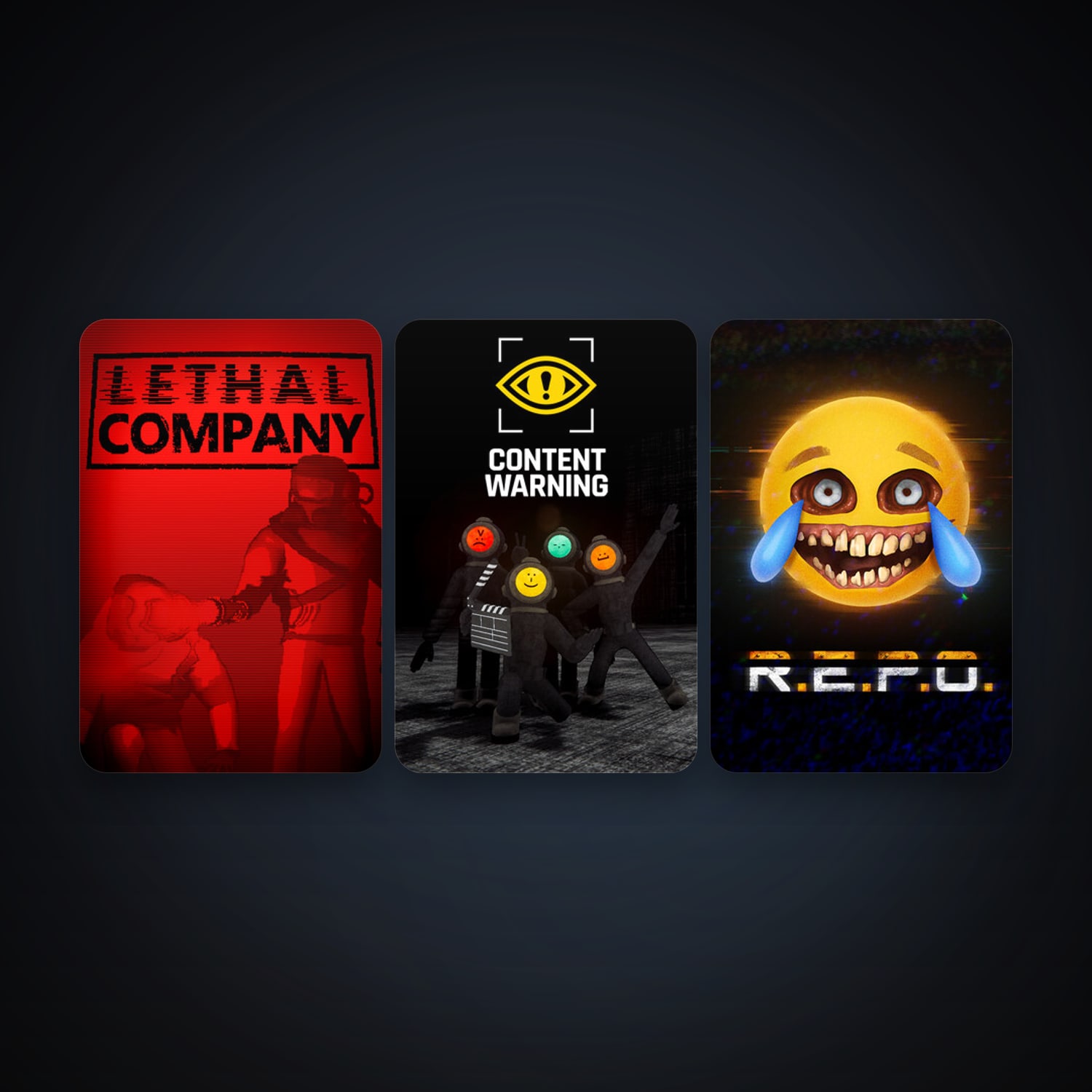 Lethal Company + Content Warning, 6 games, clean — HabibiAccounts