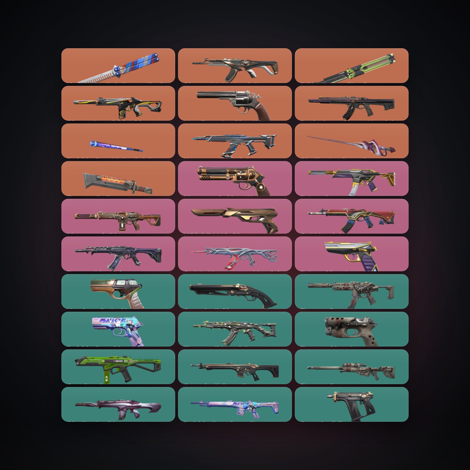 EU Gold 1 locker — 5 knives, 98 skins, lvl 132 — HabibiAccounts