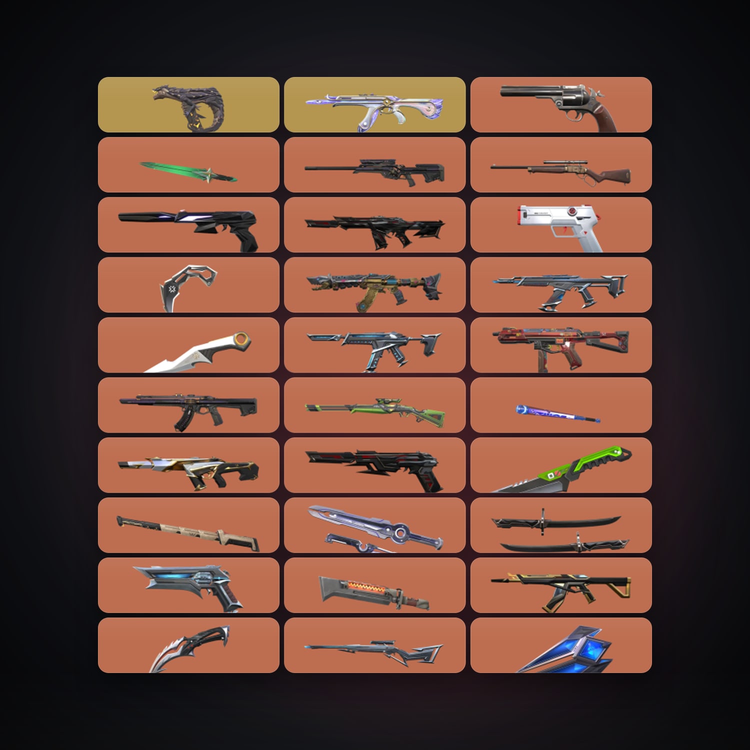 EU Diamond 3 locker — 12 knives, 141 skins, lvl 190 — HabibiAccounts
