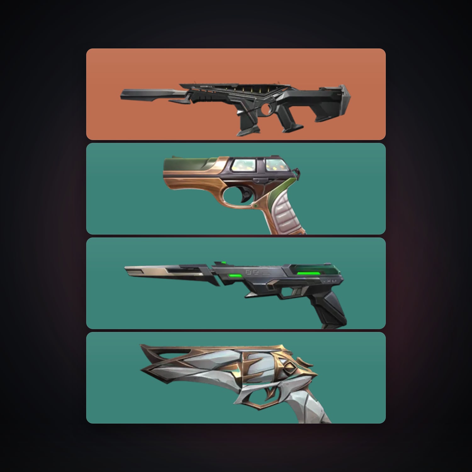 EU Silver 2 locker — 4 skins, lvl 71 — HabibiAccounts
