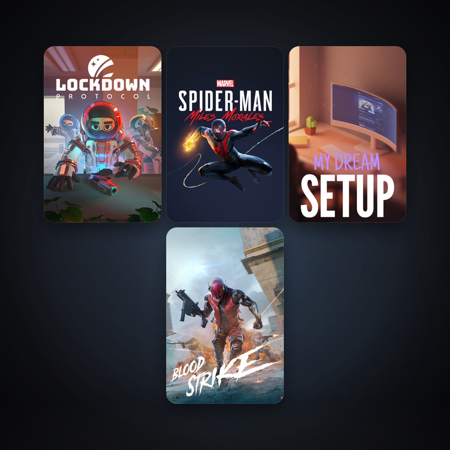 Marvel’s Spider-Man: Miles Morales + My Dream Setup, 5 games, clean — HabibiAccounts