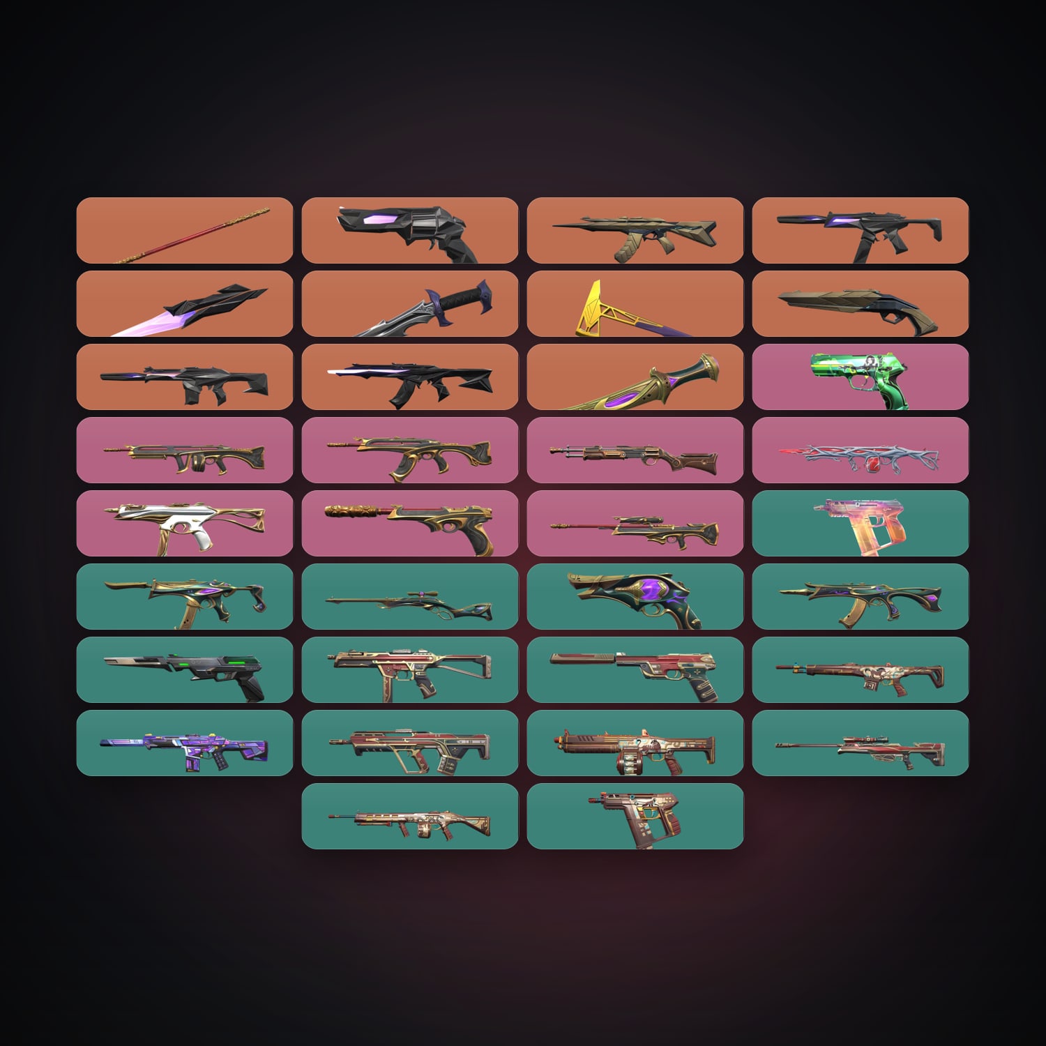 EU Diamond 3 locker — 5 knives, 34 skins, lvl 35 — HabibiAccounts