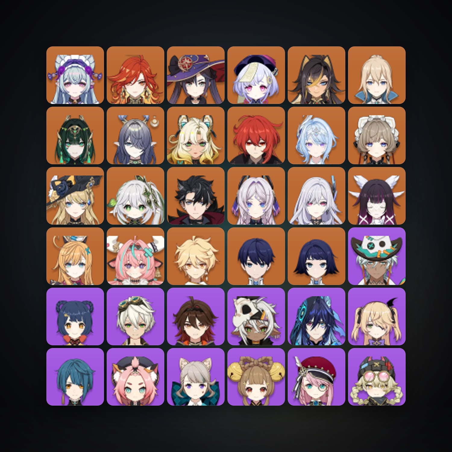 Genshin Impact | AR 60 | 69 Chars | 20× 5★ — Genshin / miHoYo Account · 263553343 — HabibiAccounts