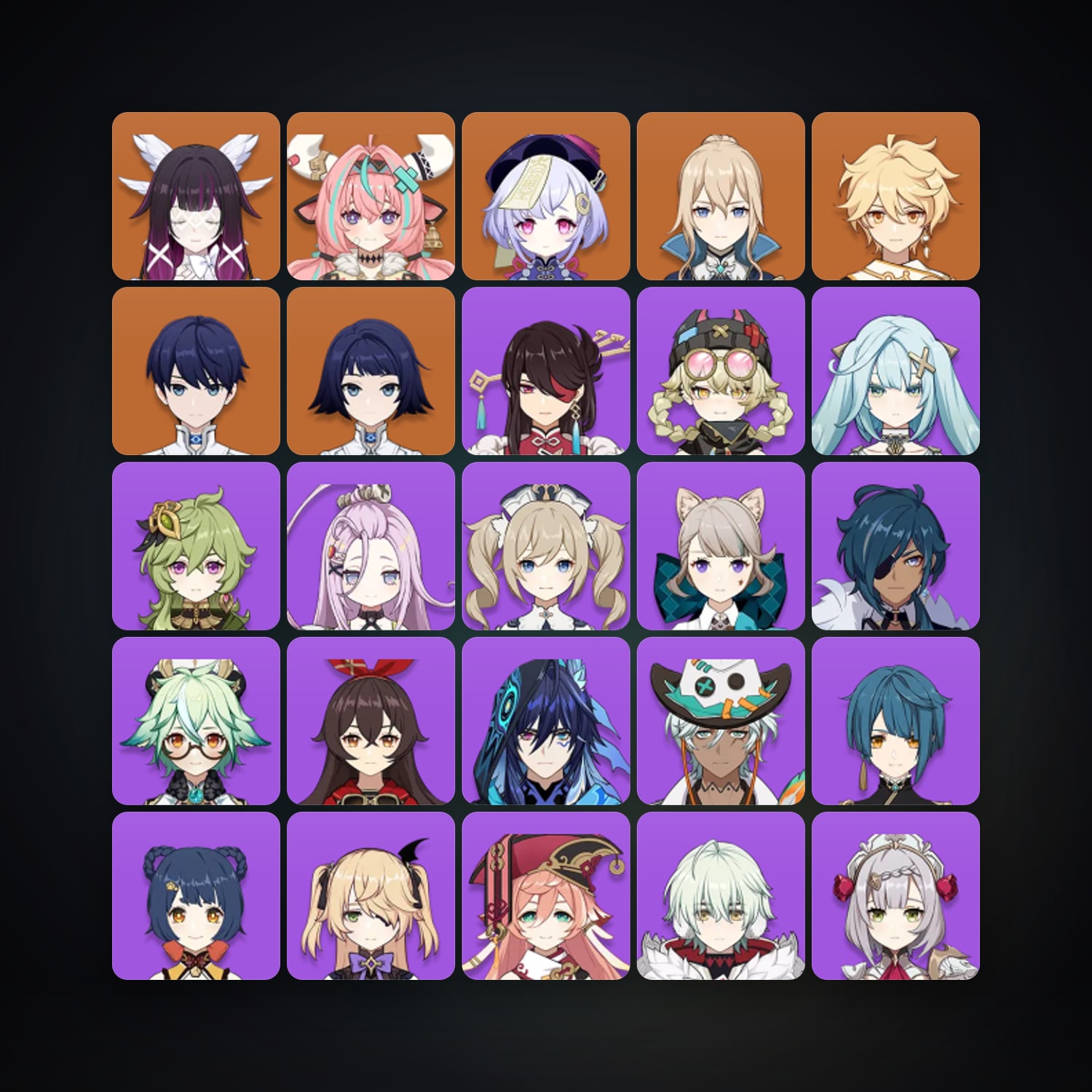 Genshin Impact | AR 47 | 27 Chars | 4× 5★ — HabibiAccounts