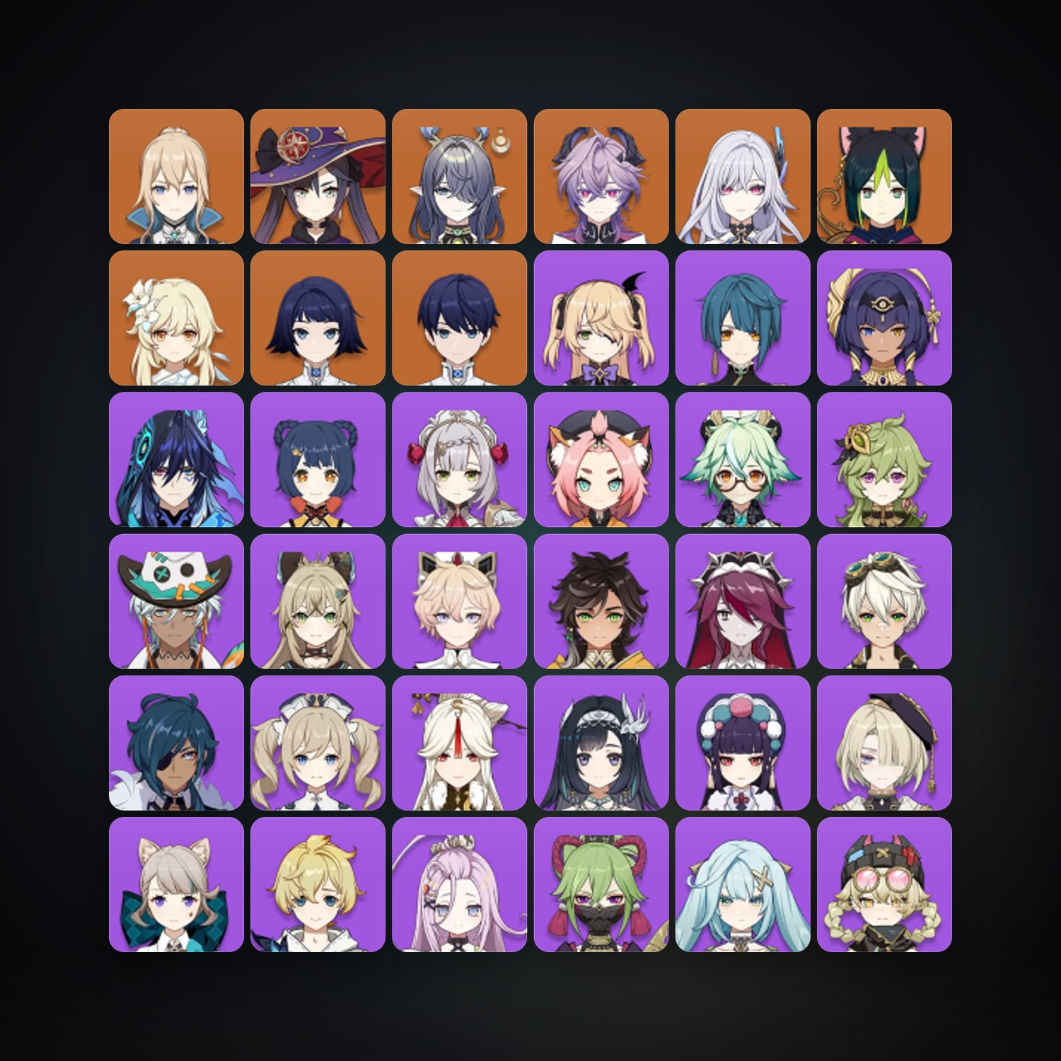 Genshin Impact | AR 56 | 47 Chars | 6× 5★ — HabibiAccounts