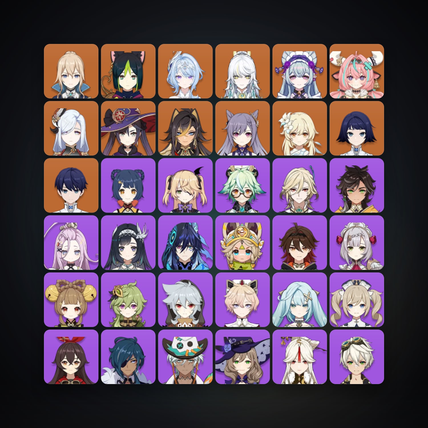 Genshin Impact | AR 45 | 47 Chars | 10× 5★ — HabibiAccounts