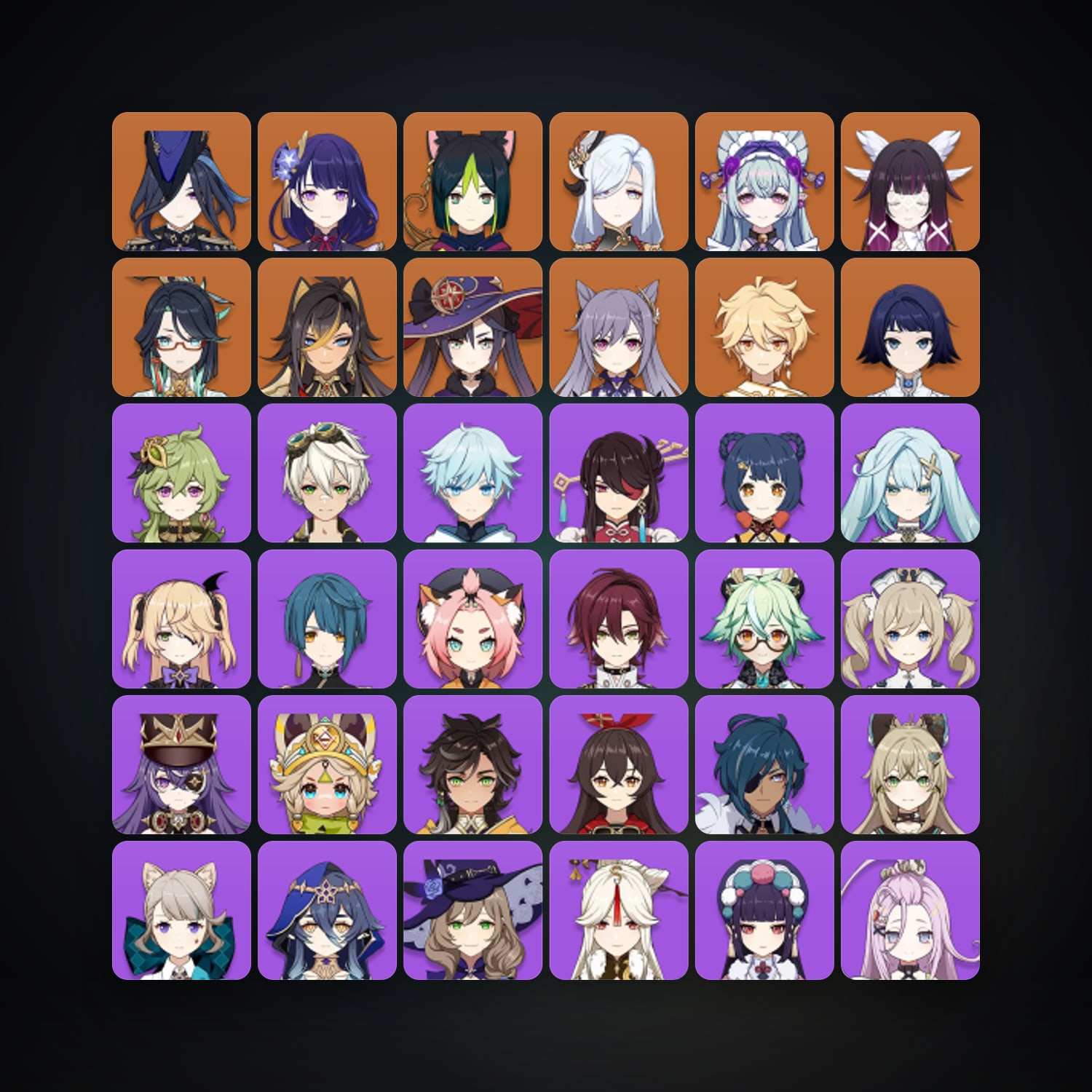 Genshin Impact | AR 48 | 46 Chars | 10× 5★ — Genshin / miHoYo Account — HabibiAccounts