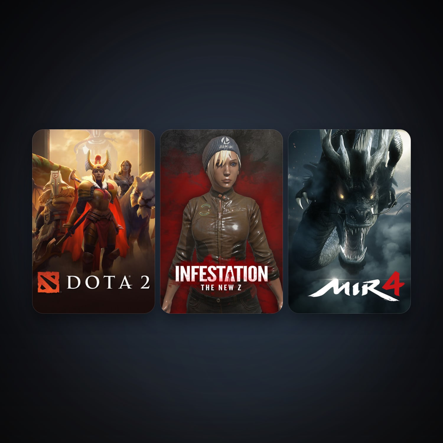 Dota 2 + Infestation: The New Z, 5 games, clean — HabibiAccounts