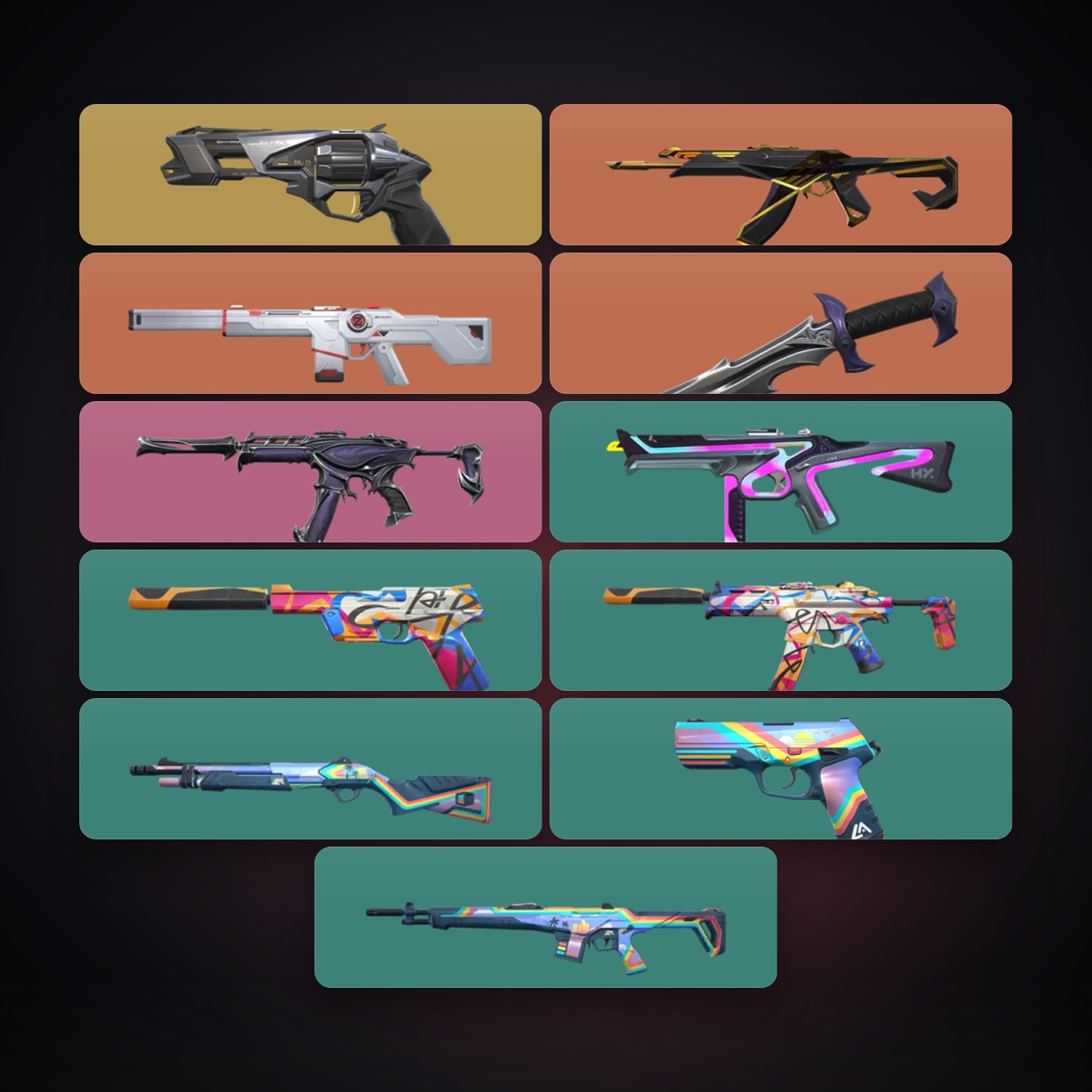 EU Silver 3 locker — 1 knives, 11 skins, lvl 43 · 263558320 — HabibiAccounts