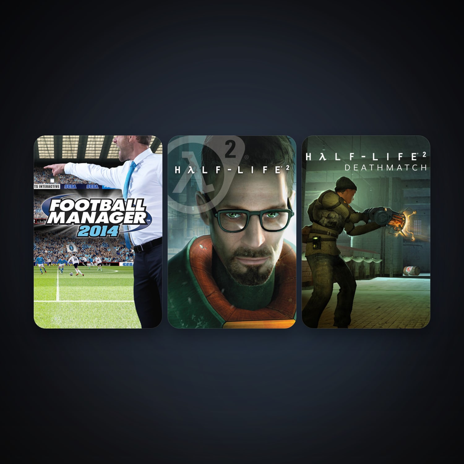 Half-Life 2 + Half-Life 2: Deathmatch, 4 games, clean — HabibiAccounts