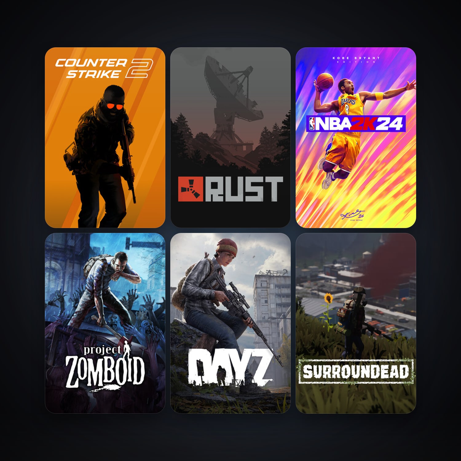 CS2 Prime + Project Zomboid, 51 games, clean — HabibiAccounts