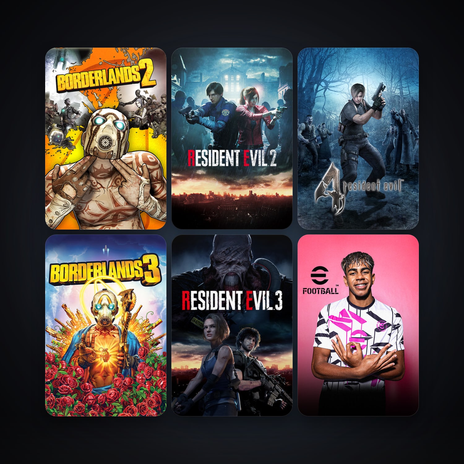 Metro: Last Light + Borderlands 2, 12 games, clean — HabibiAccounts
