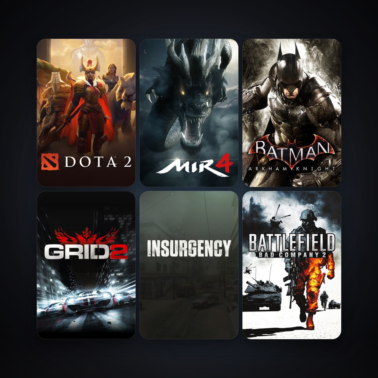 Dota 2 + Battlefield: Bad Company 2, 11 games, clean — HabibiAccounts
