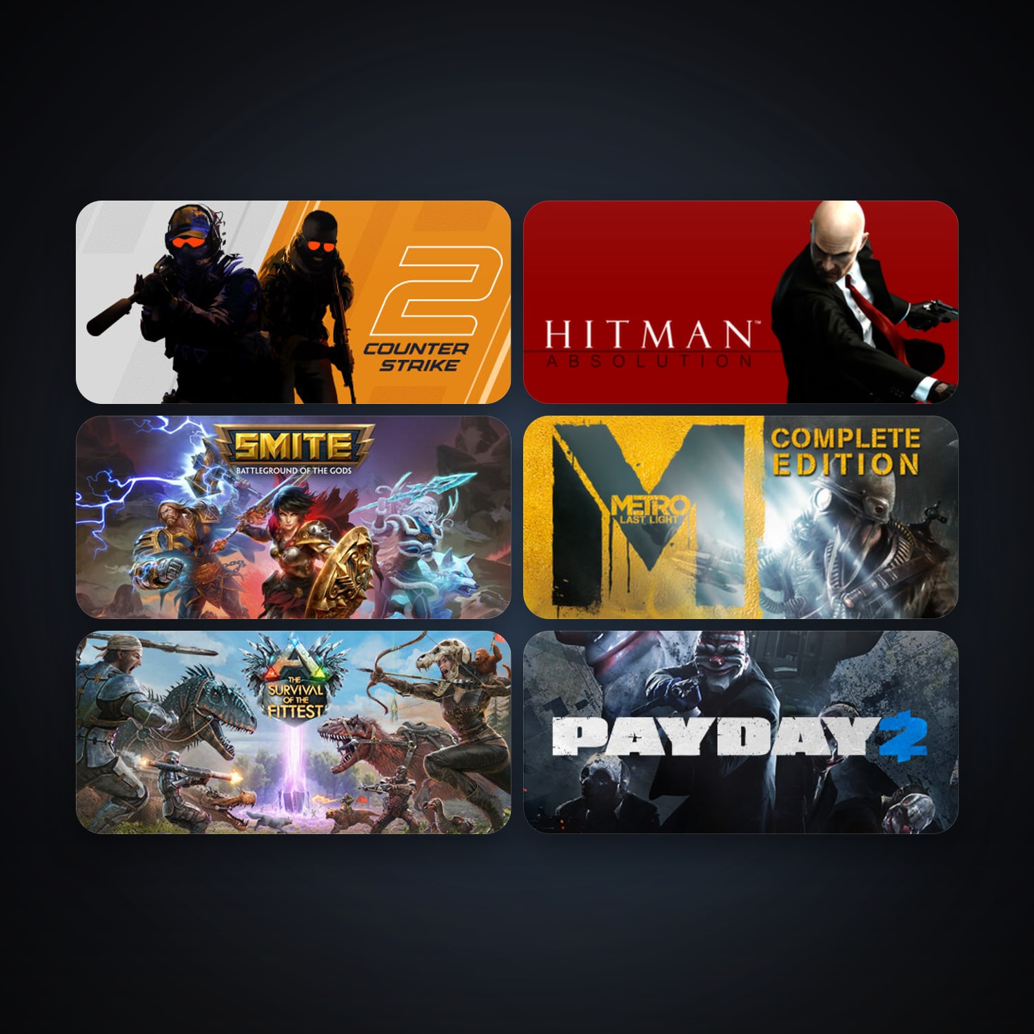 Steam account: CS2 Prime + Metro: Last Light, 7 games, clean — level 8 — HabibiAccounts